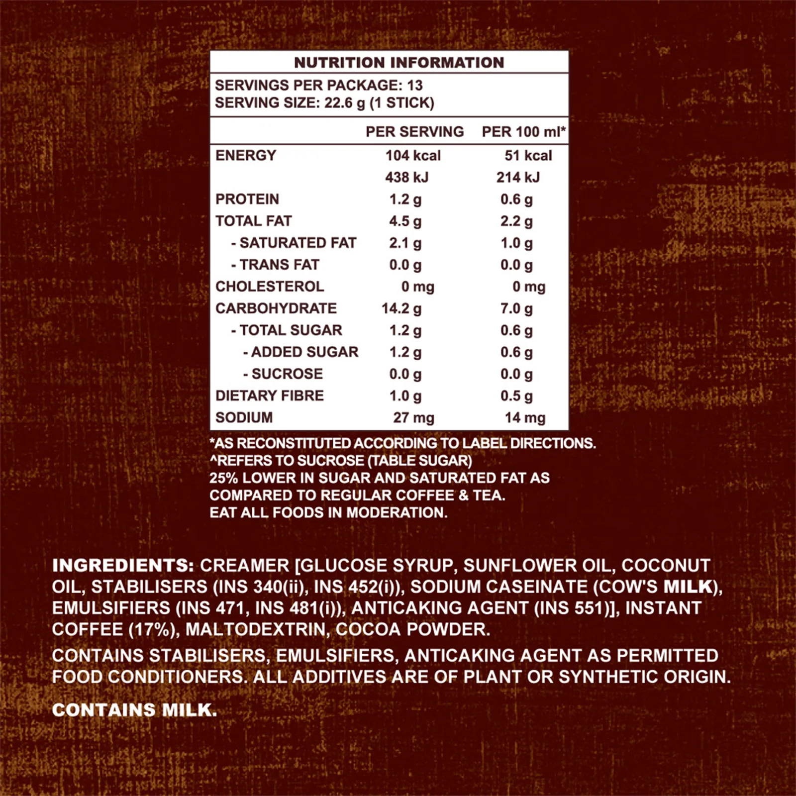 Old Town Coffee & Creamer Instant 2-in-1 Premix White Coffee 22.6g x 15 - Image 2