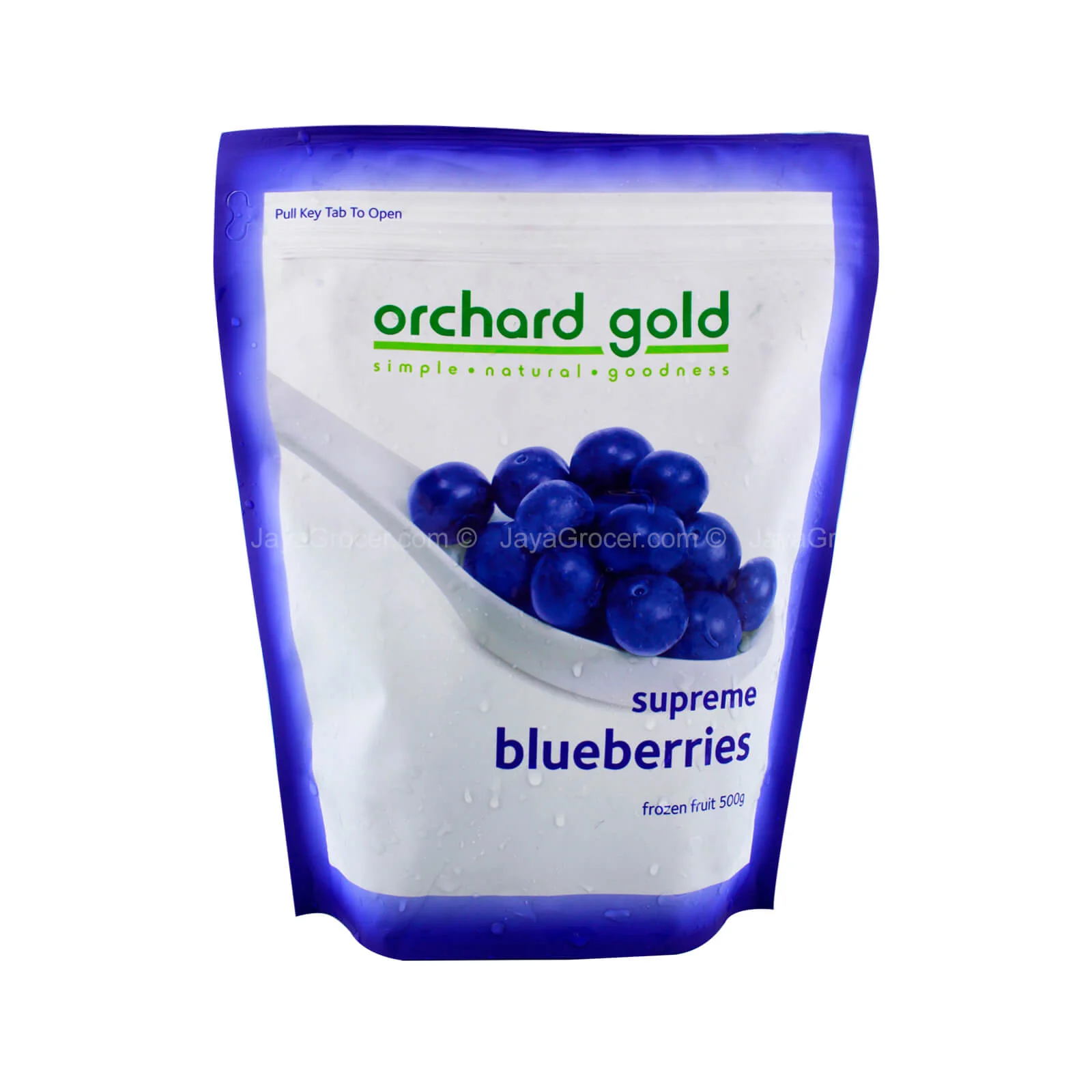 Orchard Gold Supreme Frozen Blueberries Fruit 500g - Image 2