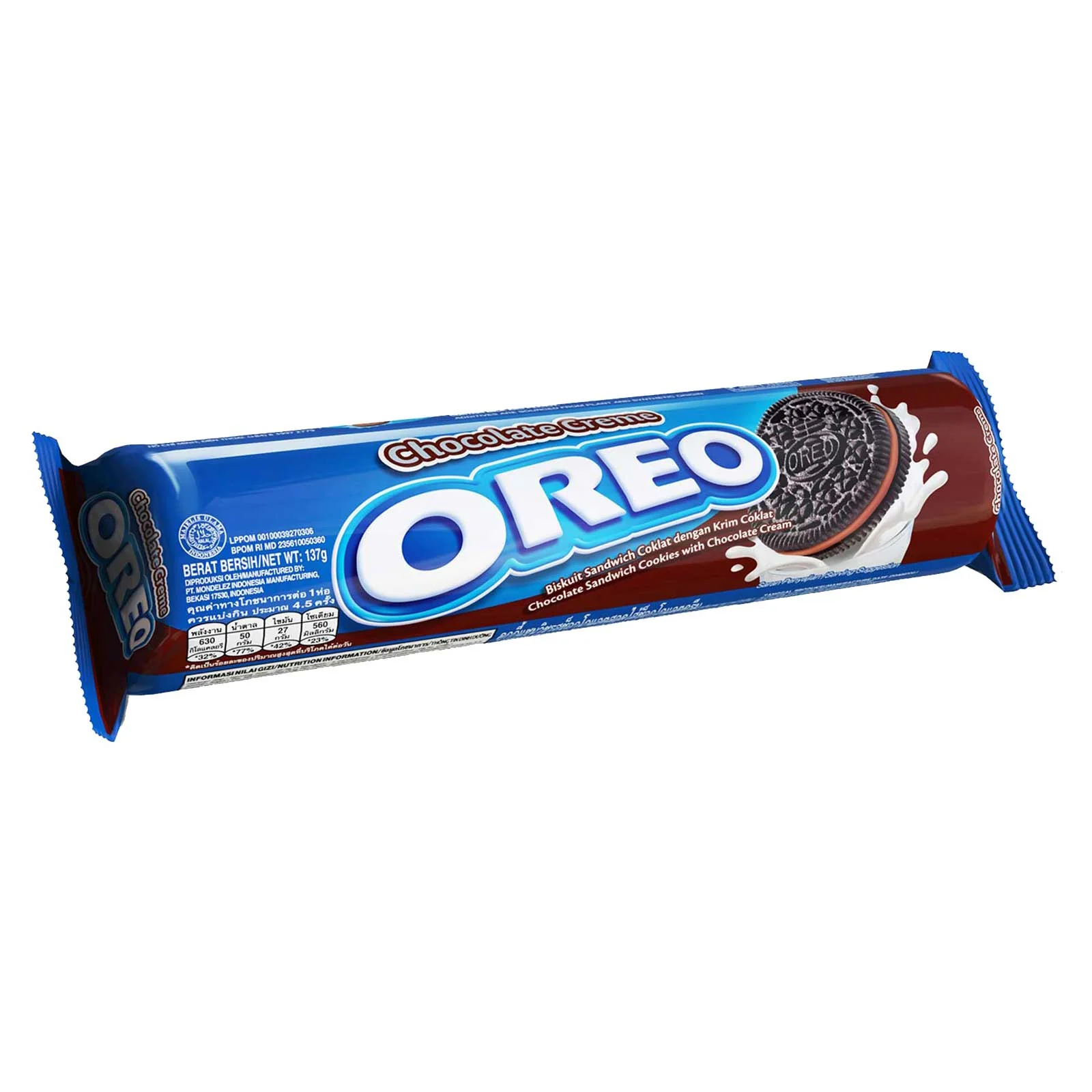 Oreo Chocolate Sandwich Cookies 119.6g - Image 2