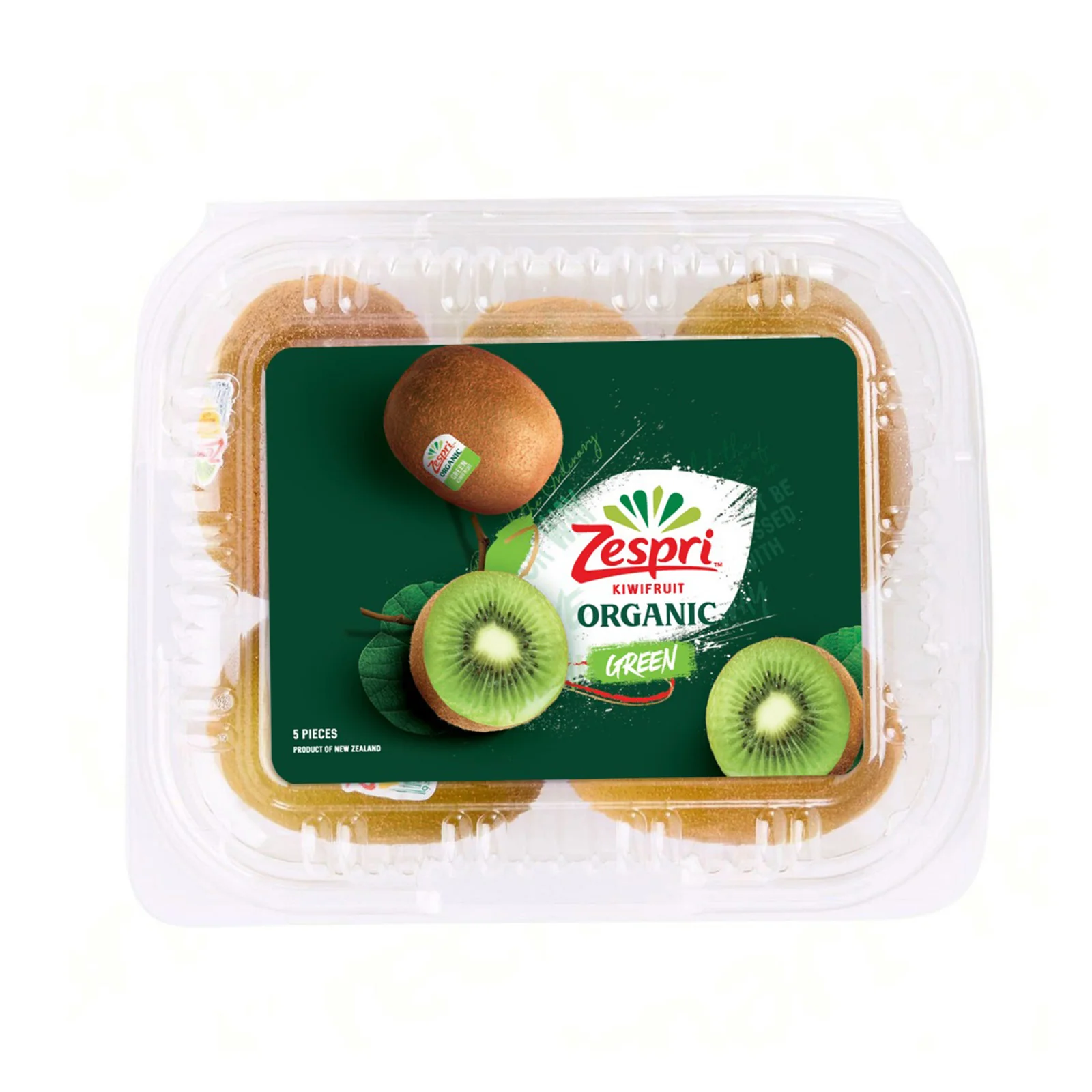Organic Zespri Green Kiwi (New Zealand) 5pcs/pack - Image 2
