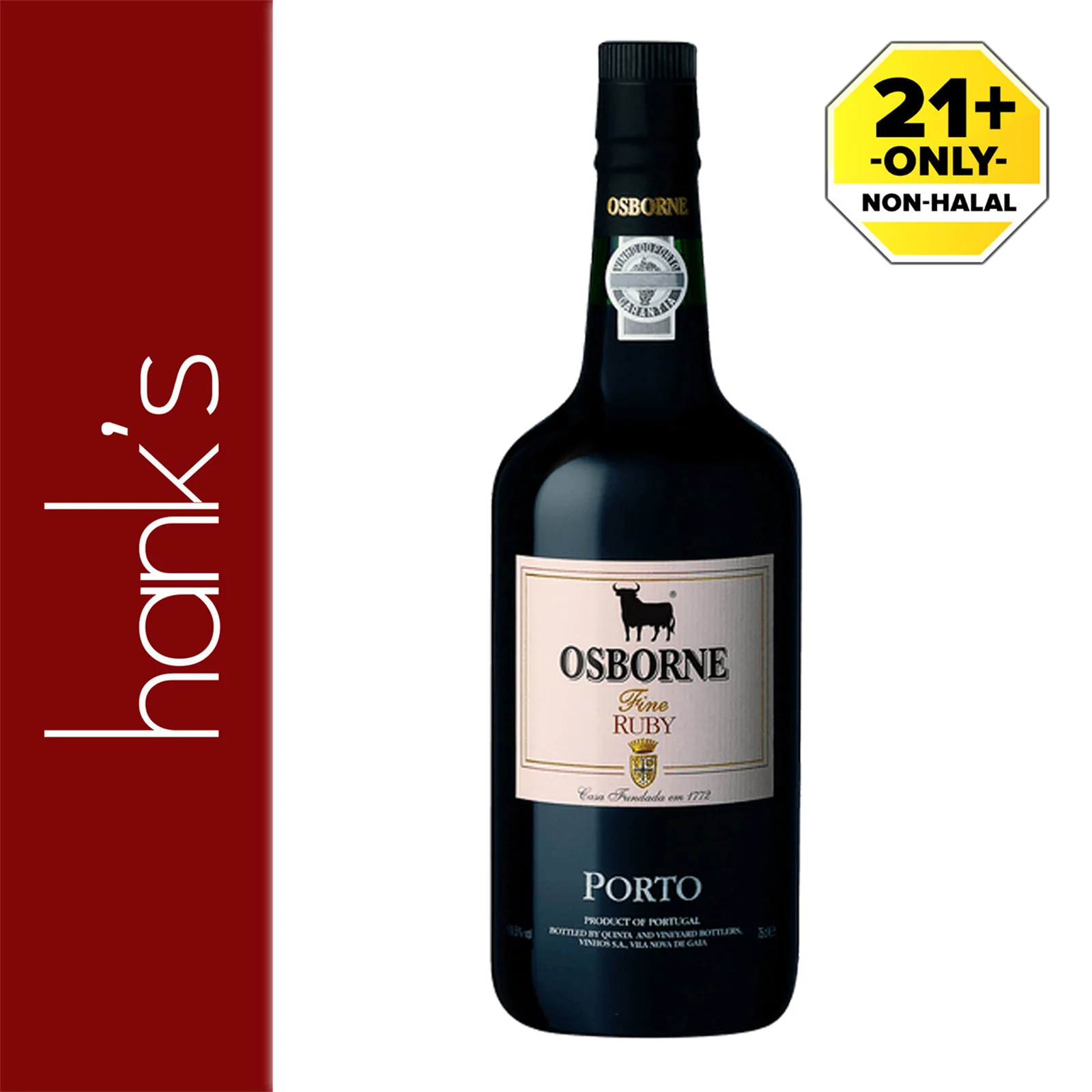 Osborne Ruby Port 750ml - Image 2