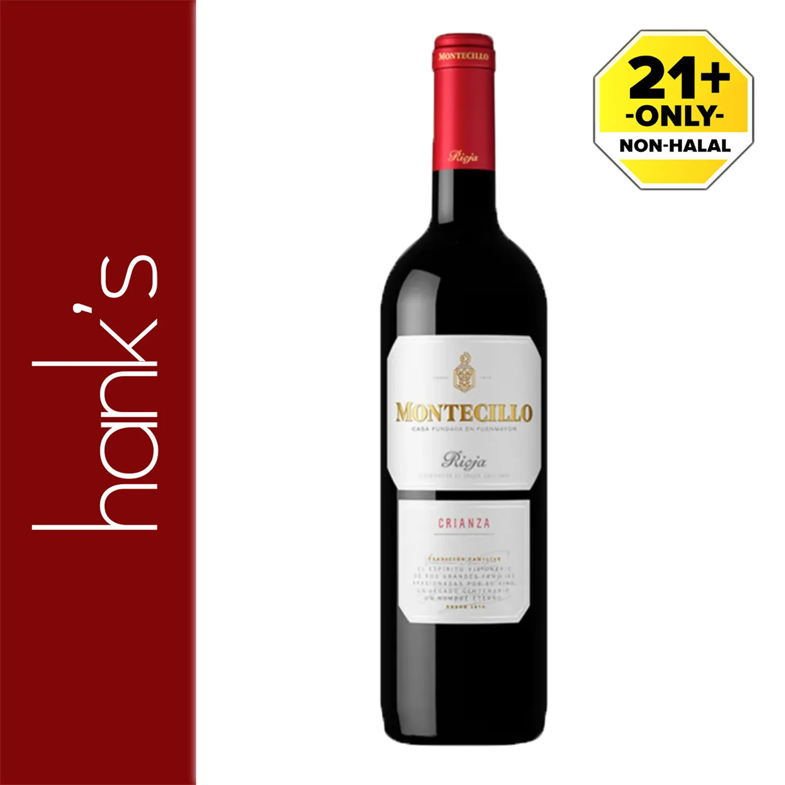 Osborne Montecillo Rioja Crianza 750ml - Image 2