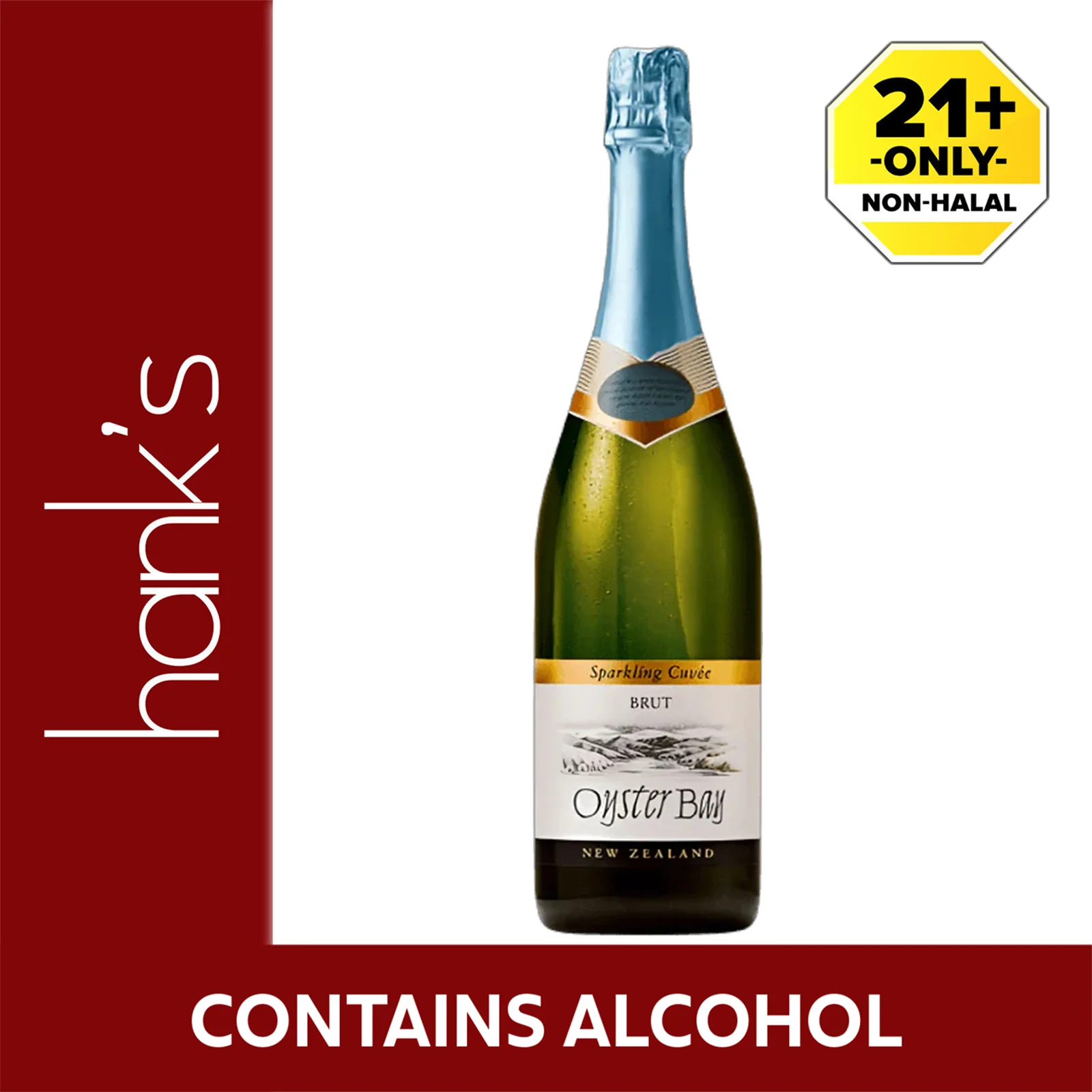 Oyster Bay Cuvee Brut Non Vintage Sparkling 750ml - Image 2
