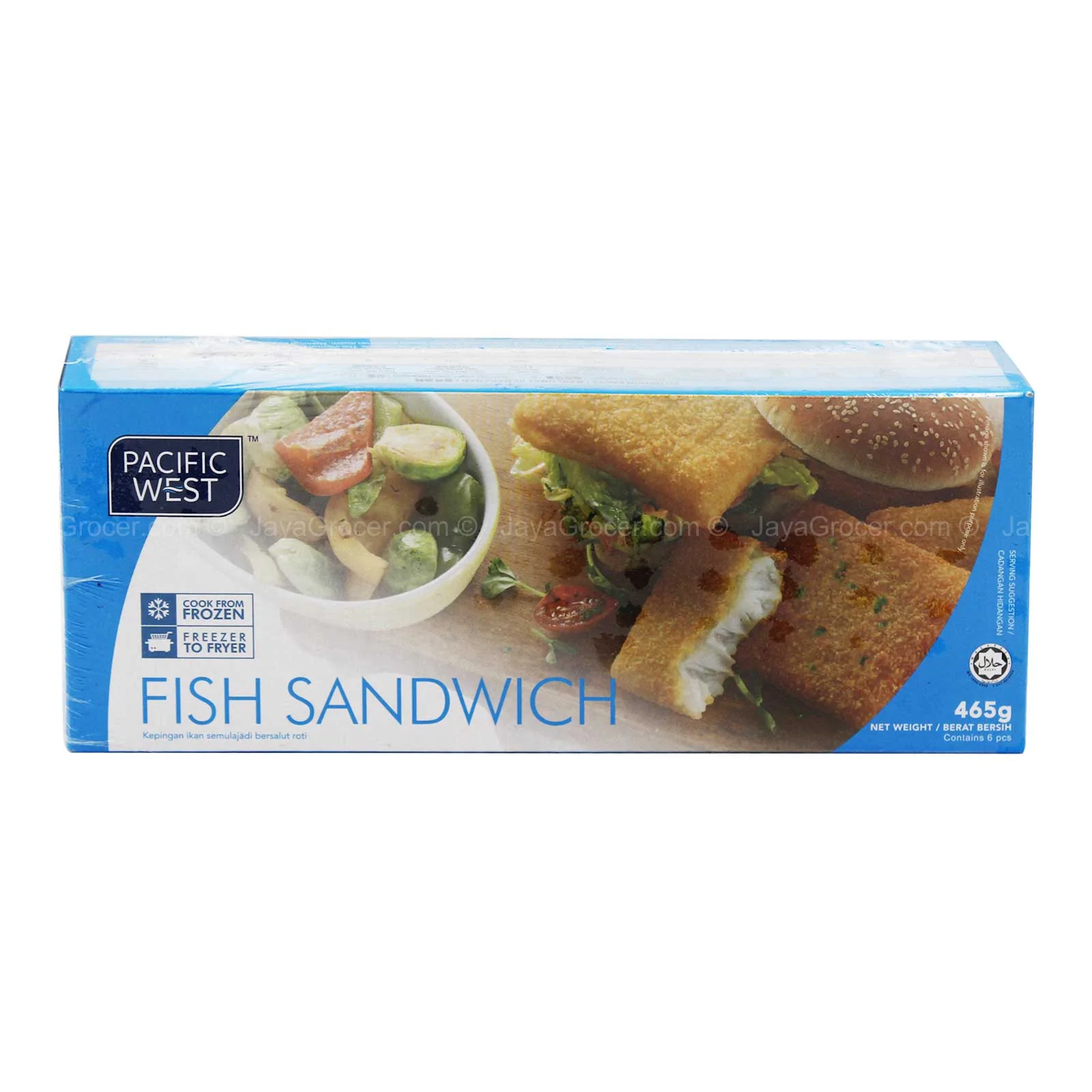 Pacific West Fish Sandwich 465g - Image 2