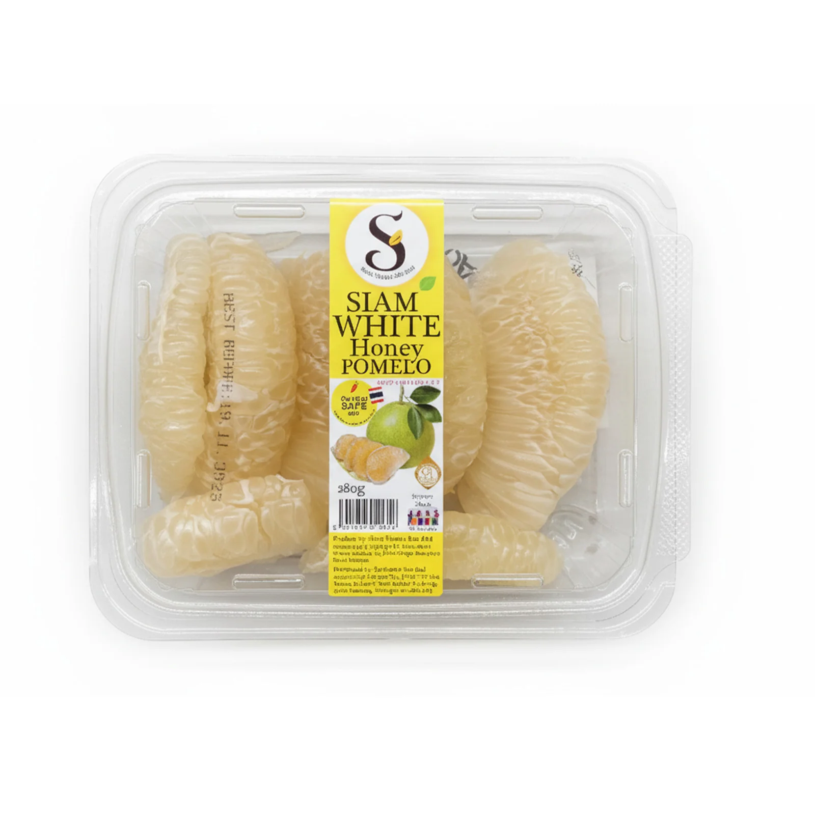 Peeled Siam White Pomelo (Thailand) 280g - Image 2