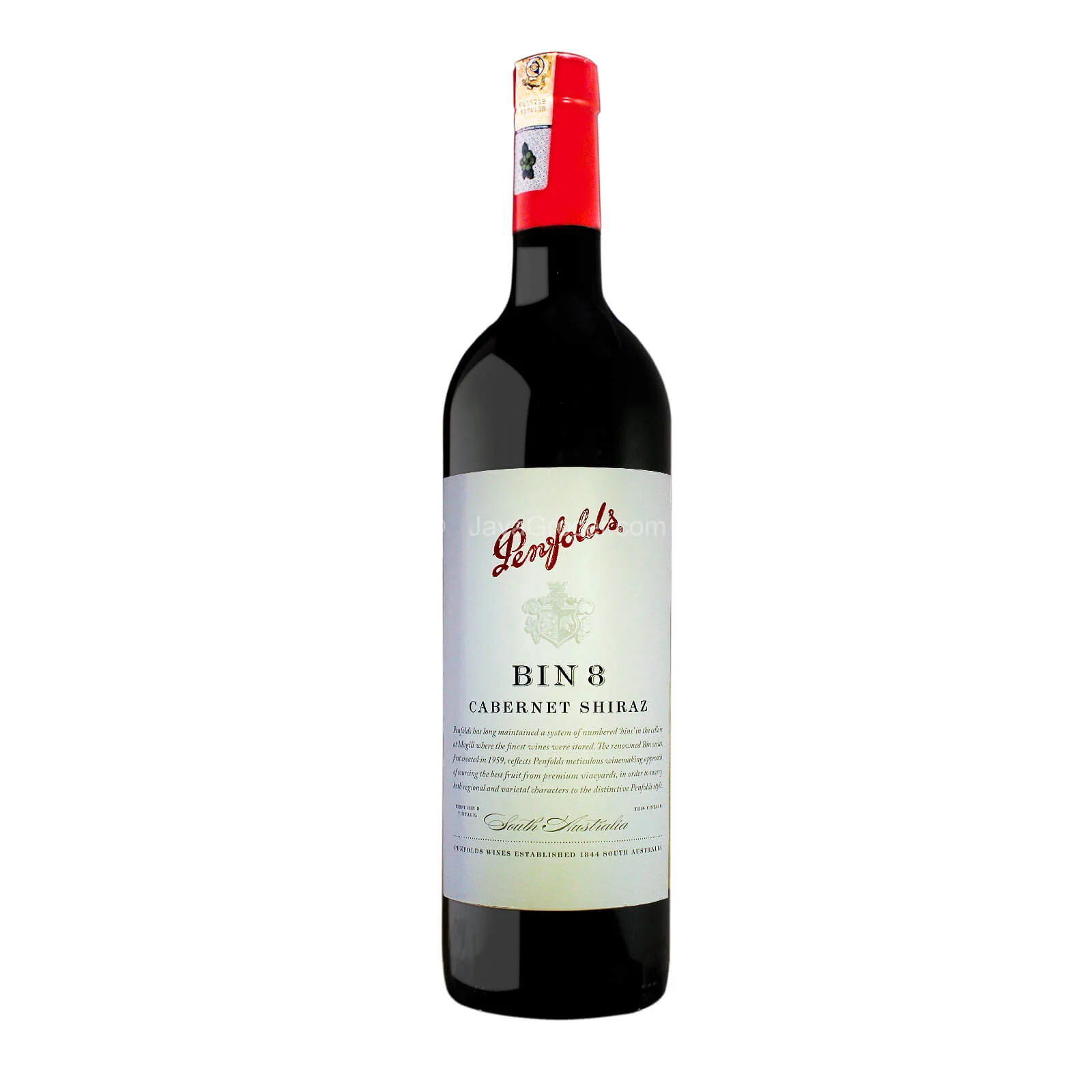 Penfolds Bin 8 Cabernet Shiraz Wine 750ml - Image 2