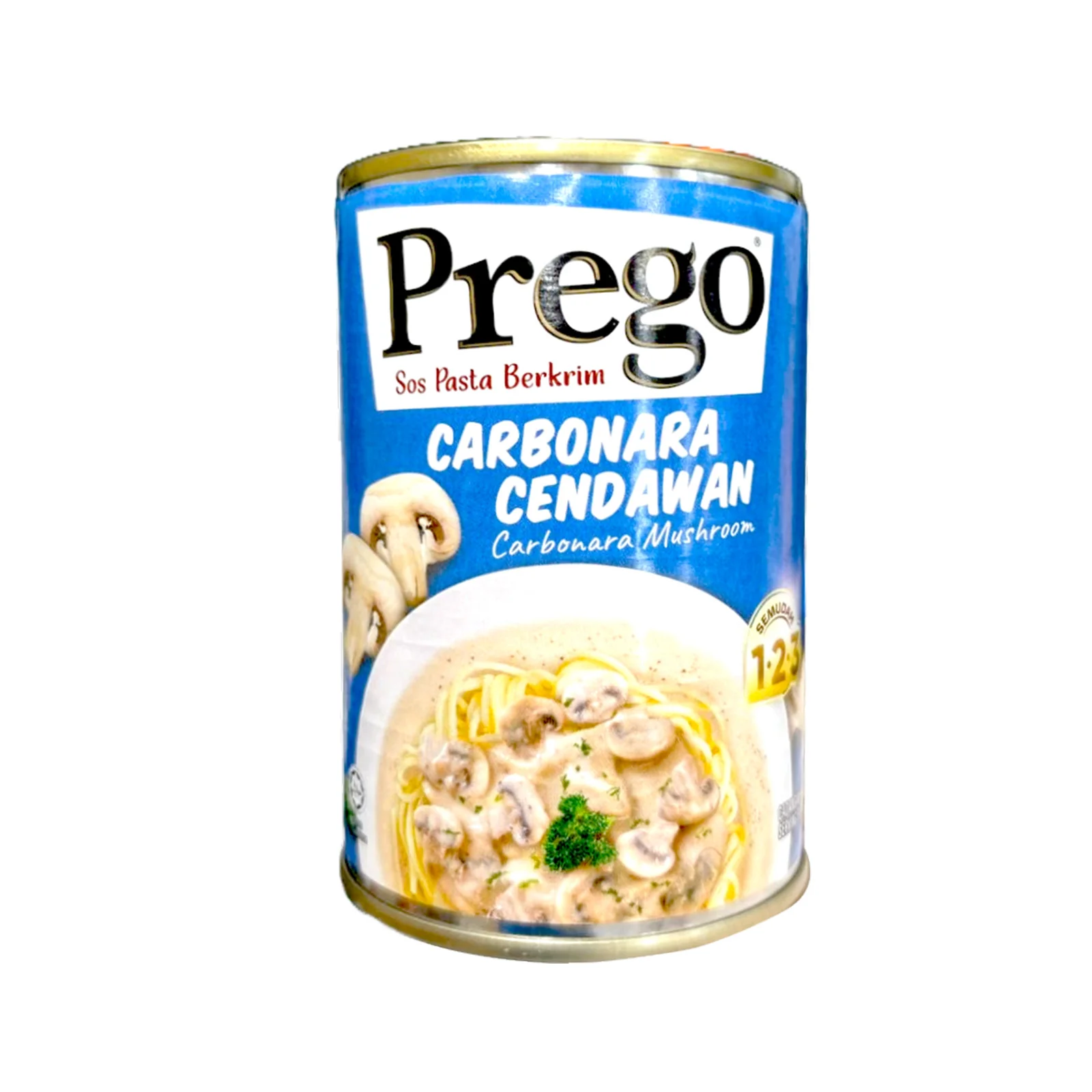 Prego Carbonara Mushroom Pasta Sauce 295g - Image 2