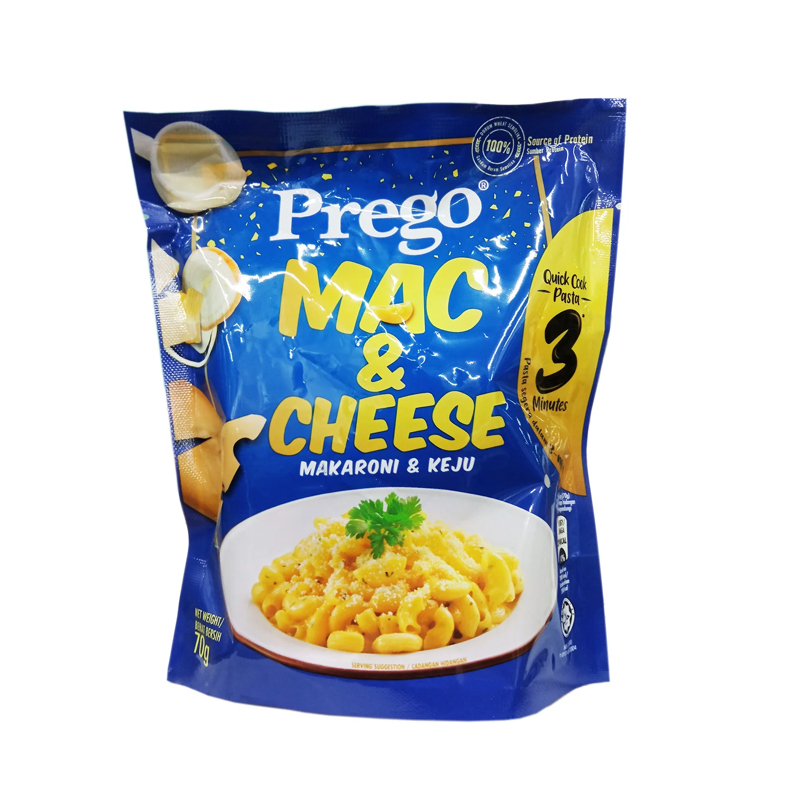 Prego Quick Cook Mac and Cheese 70g - Image 2