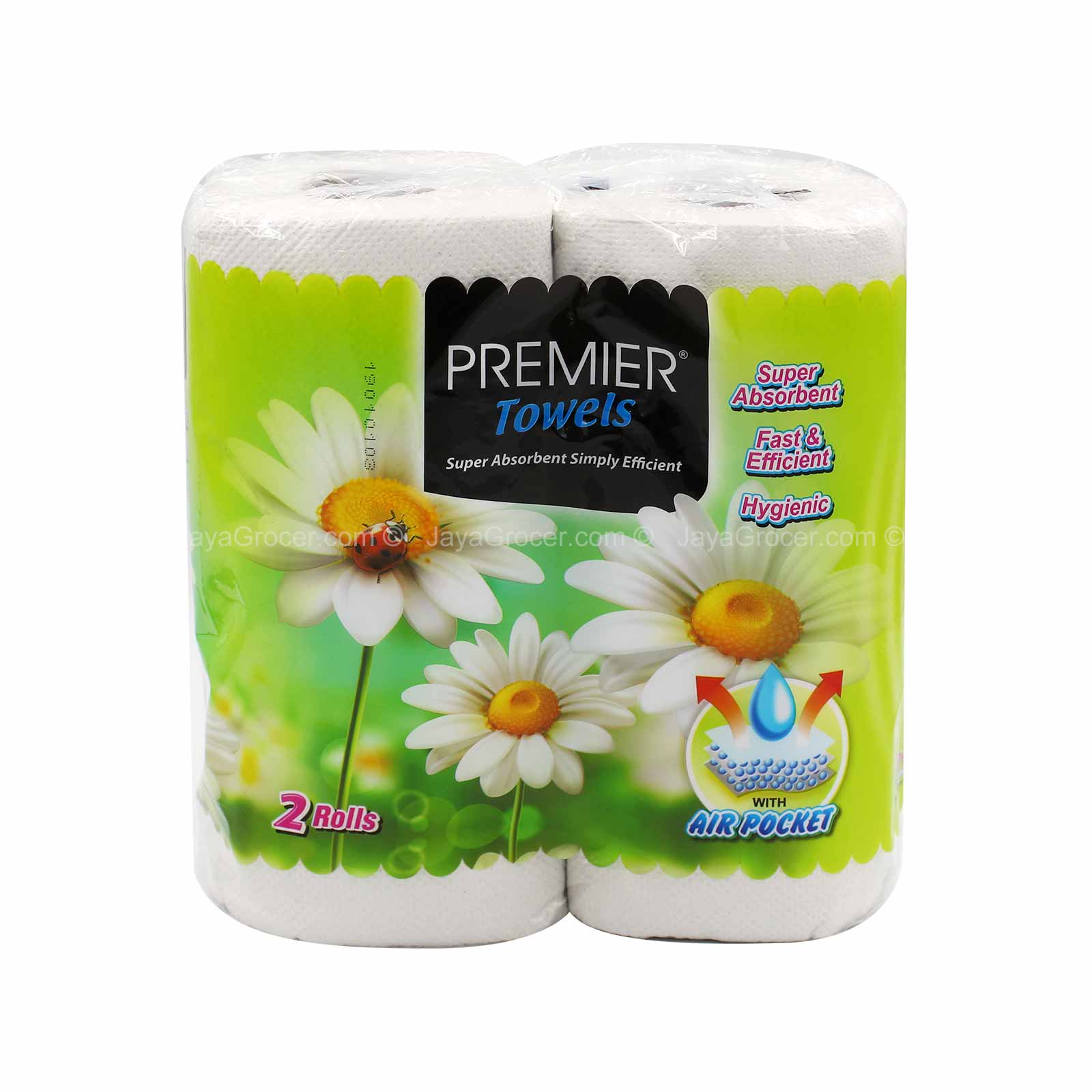 Premier Disposable Household Towels 60pcs x 2 - Image 2