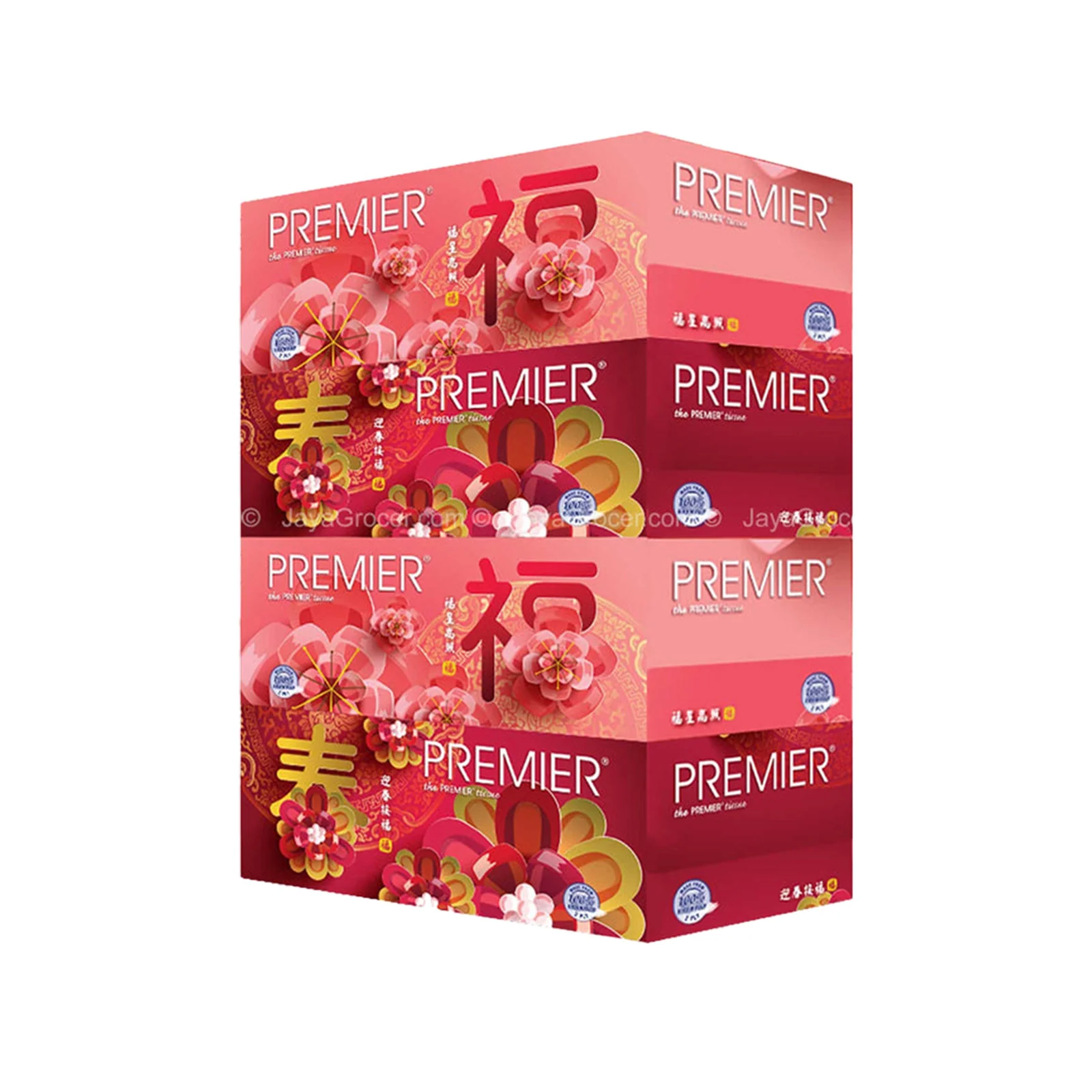 Premier Facial Tissues 200pcs x 4 - Image 2