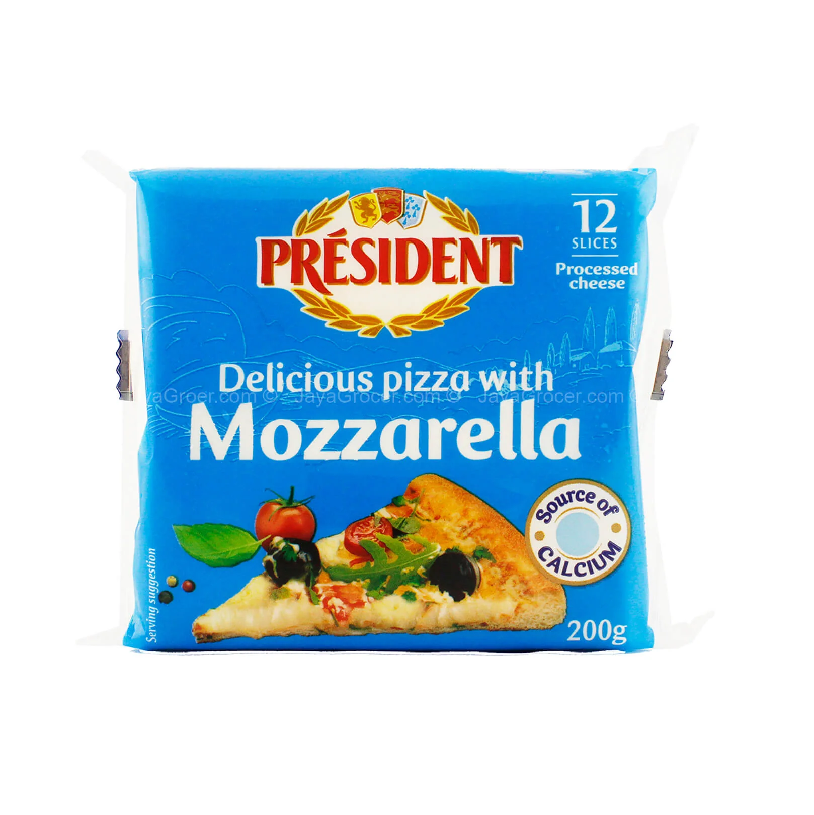President Mozzarella Sliced Cheese 200g - Image 2