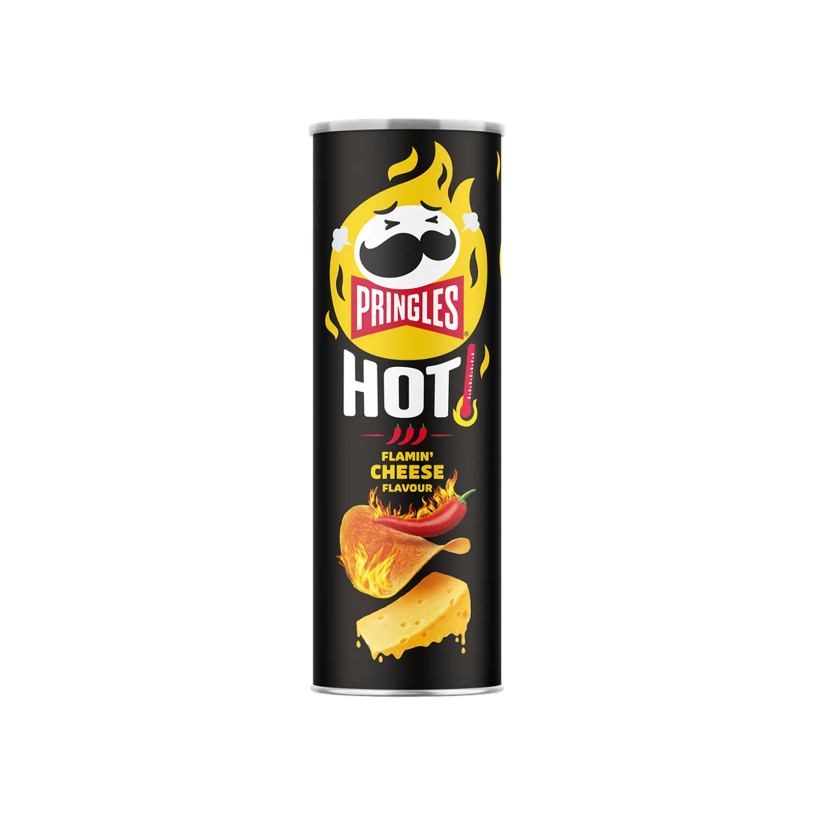 Pringles Hot Chili Cheese (Belgium) 160g - Image 2