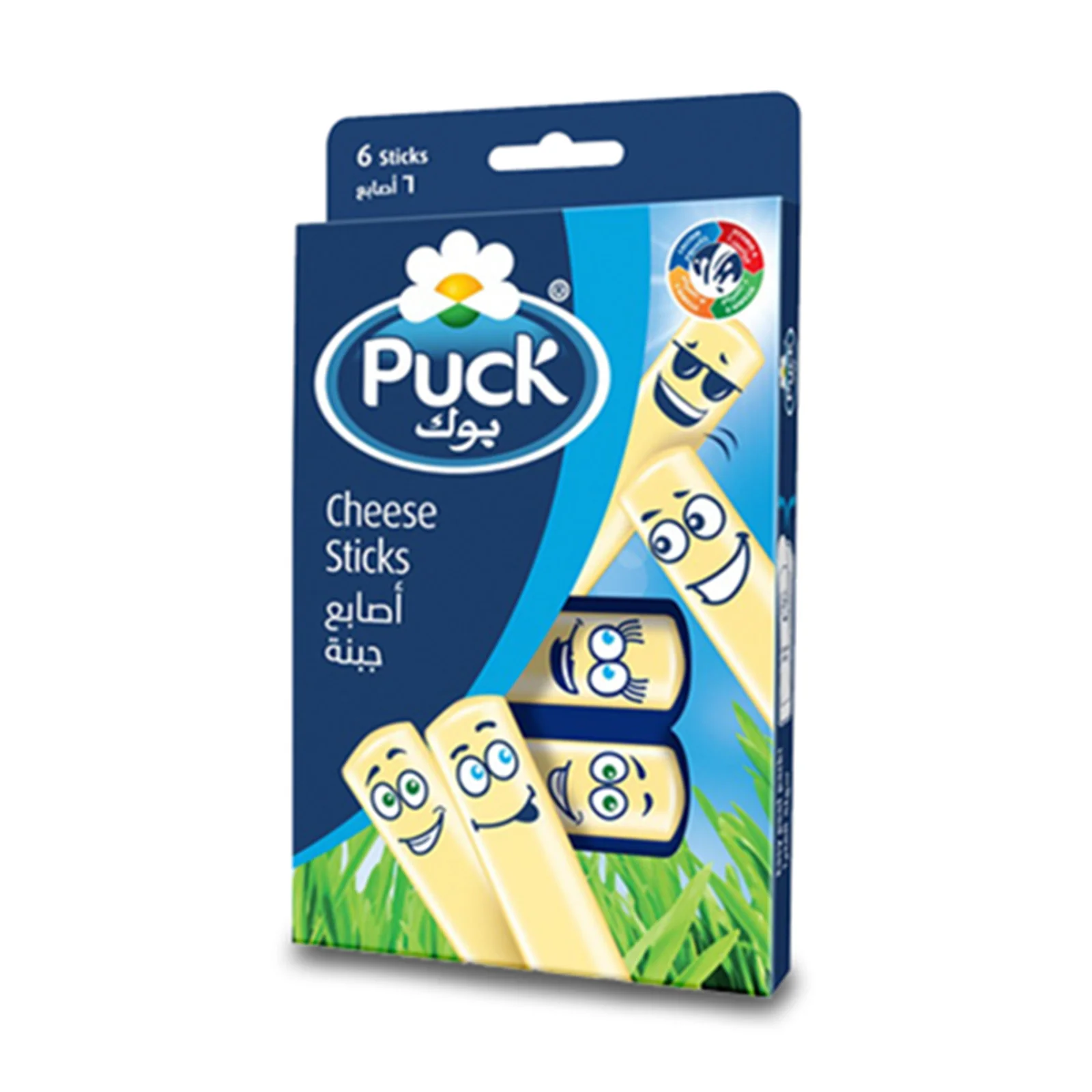 Puck Cheese Stick Snack 18g x 6 - Image 2