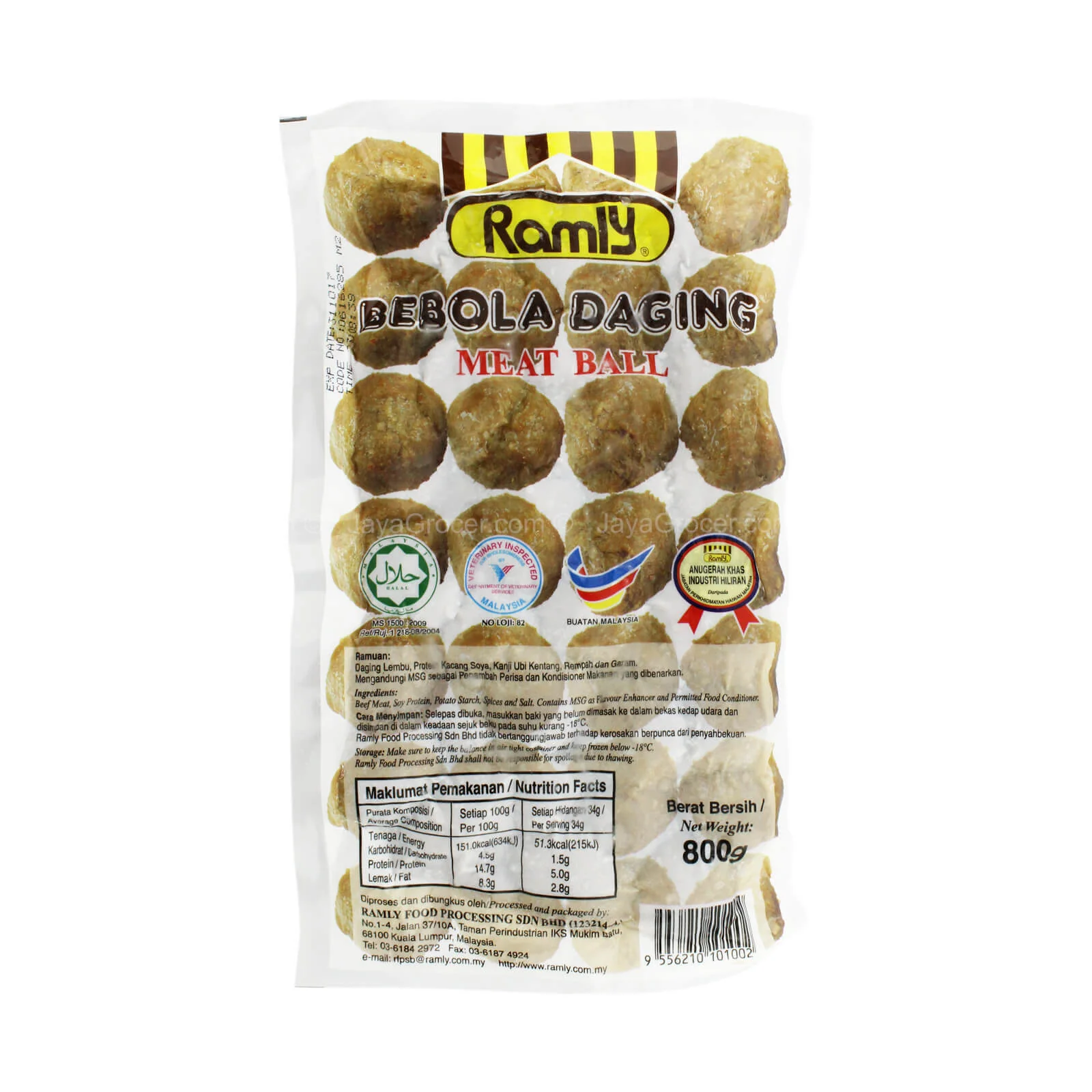 Ramly Meat Ball 800g - Image 2