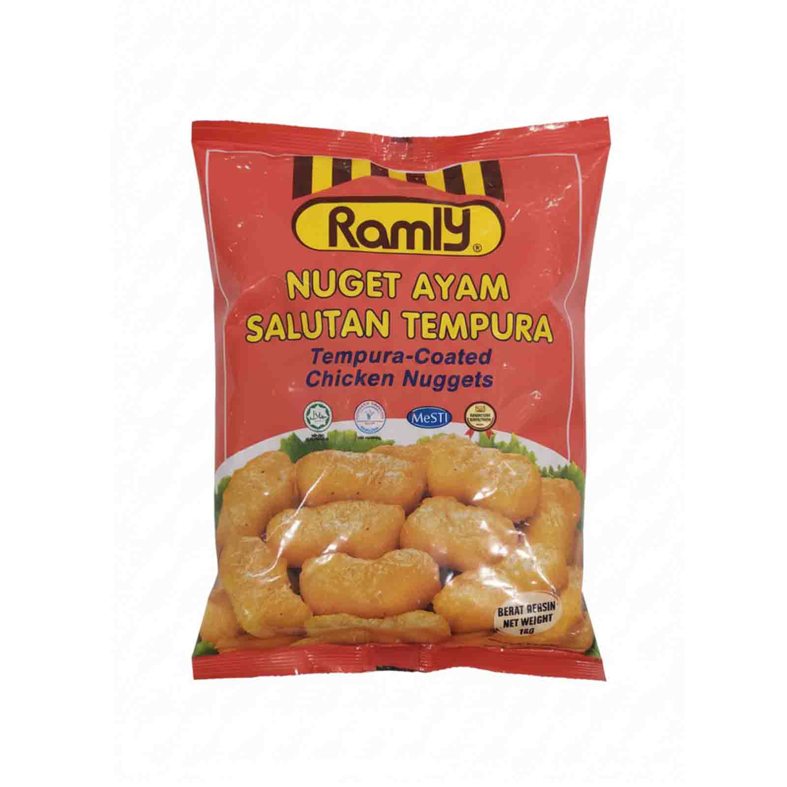 Ramly Tempura Coated Chicken Nuggets 1kg - Image 2