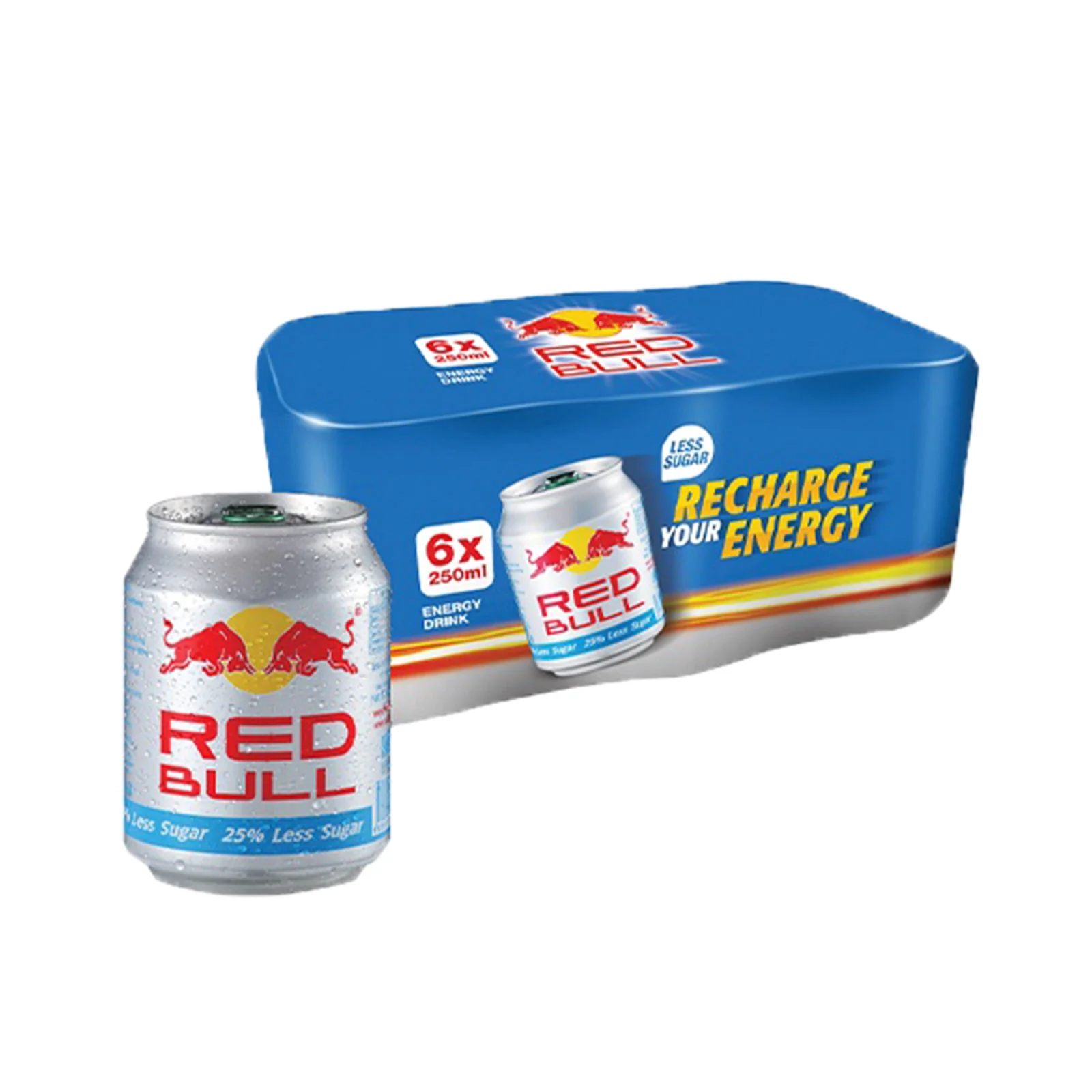 Red Bull Less Sugar Energy Drink Can 250ml - Image 4