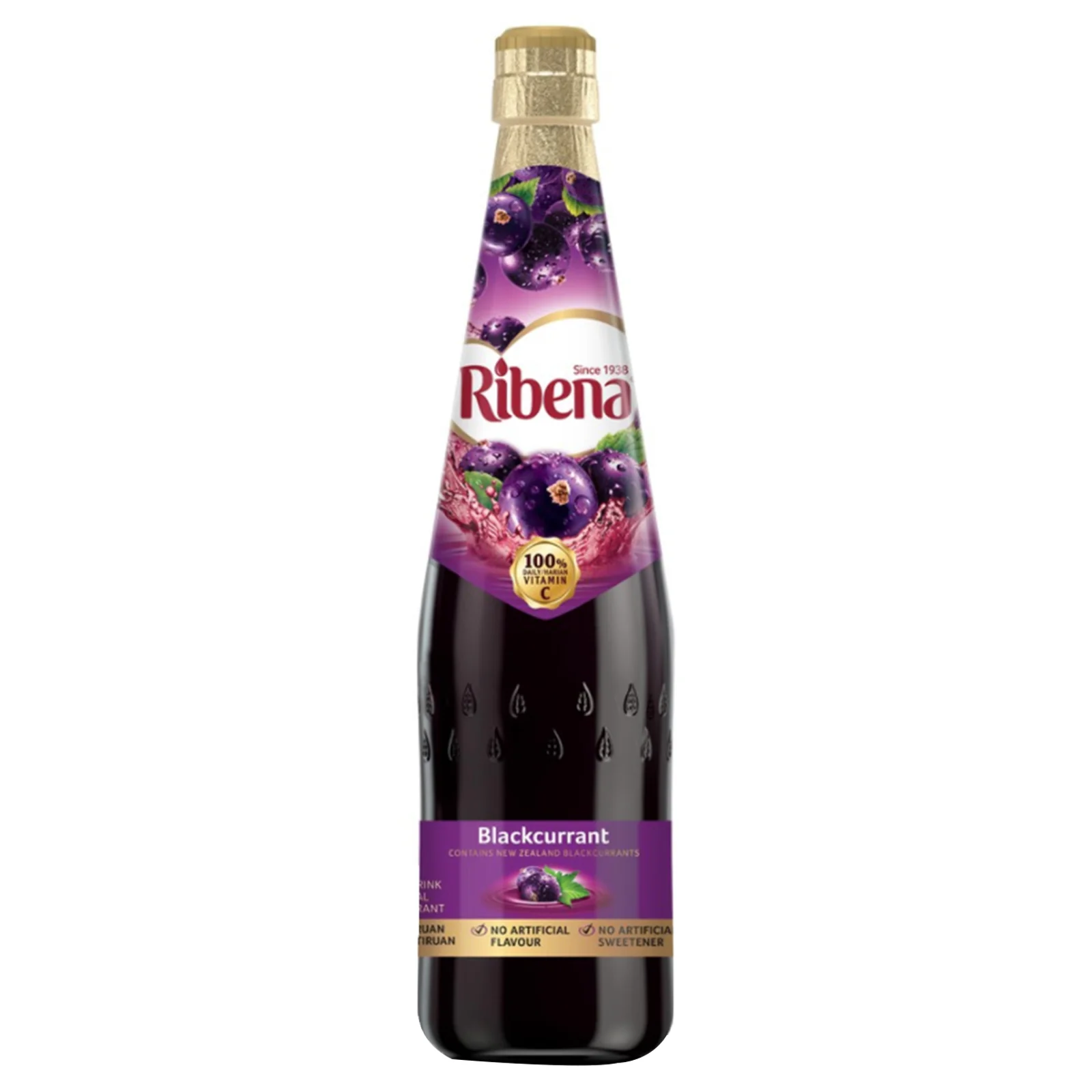 Ribena Regular Blackcurrant Drink 850ml - Image 2