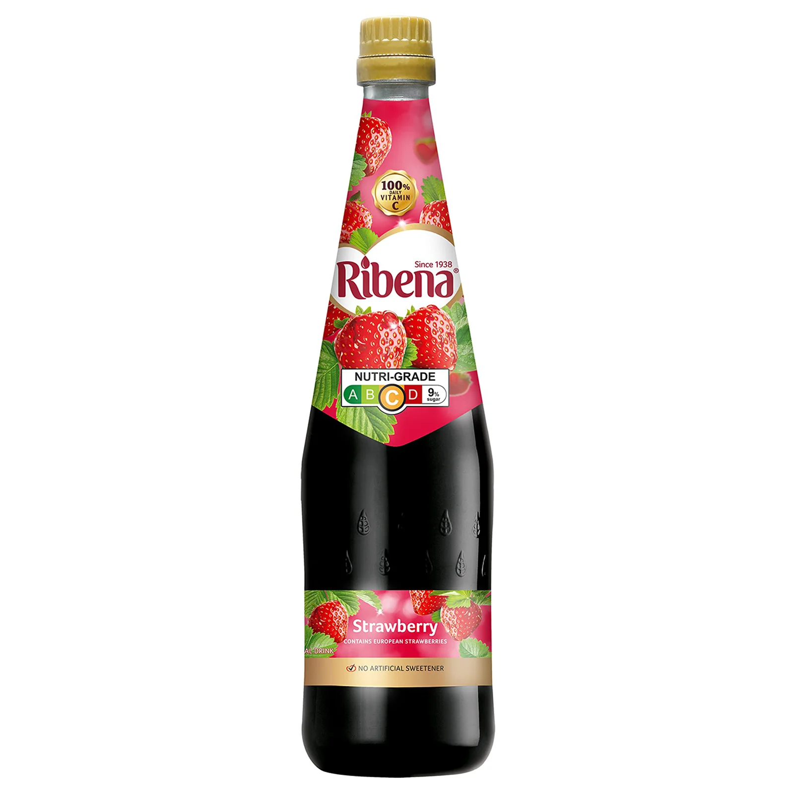 Ribena Strawberry Cordials 850ml - Image 2