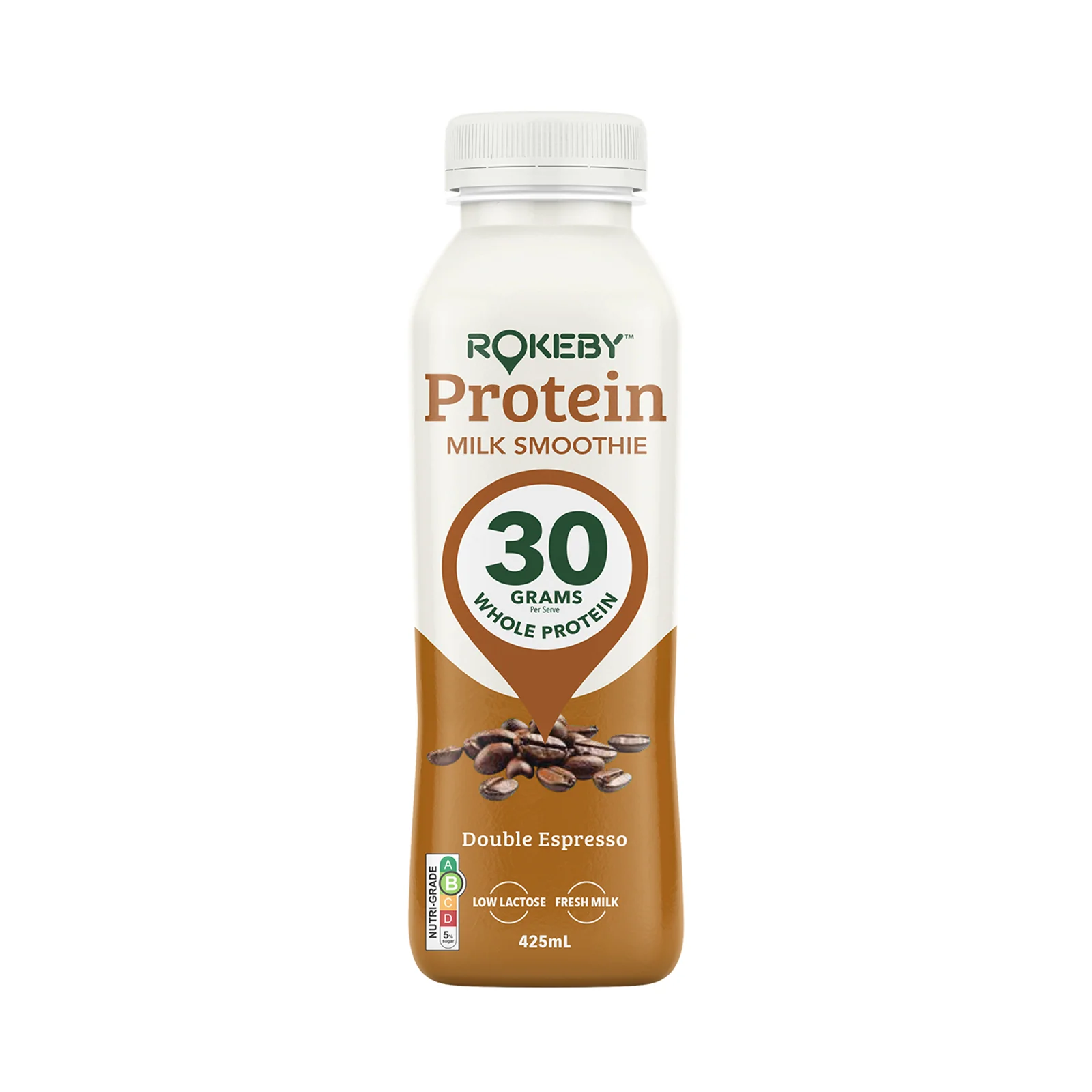 Rokeby Farms Double Espresso Protein Smoothie 425ml - Image 2