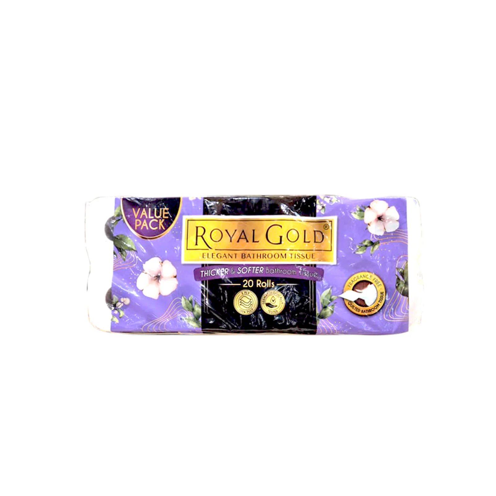 Royal Gold Elegant Bathroom Tissue 20pcs/pack - Image 2