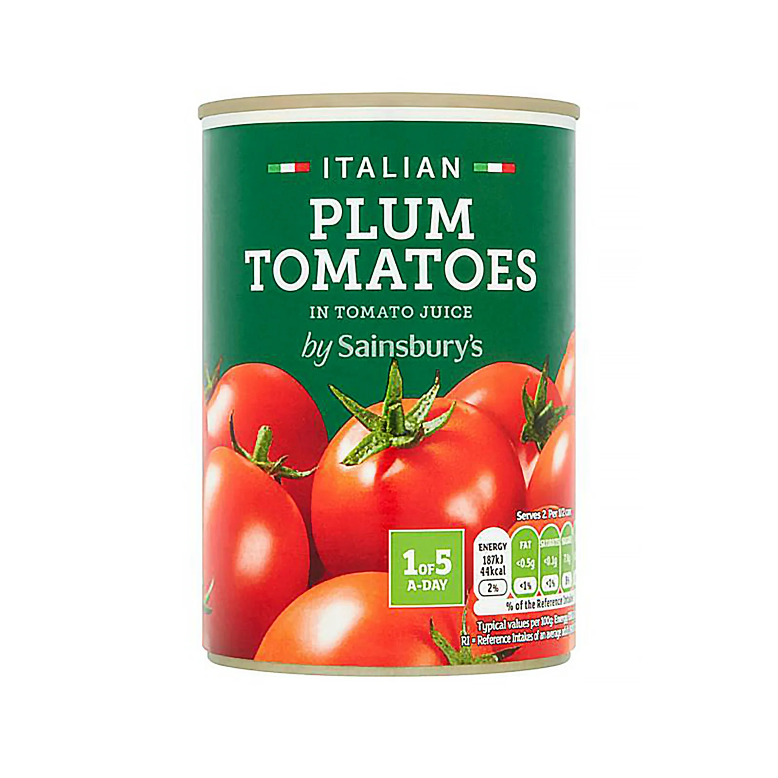 Sainsburys Italian Plum Tomatoes 400g - Image 2