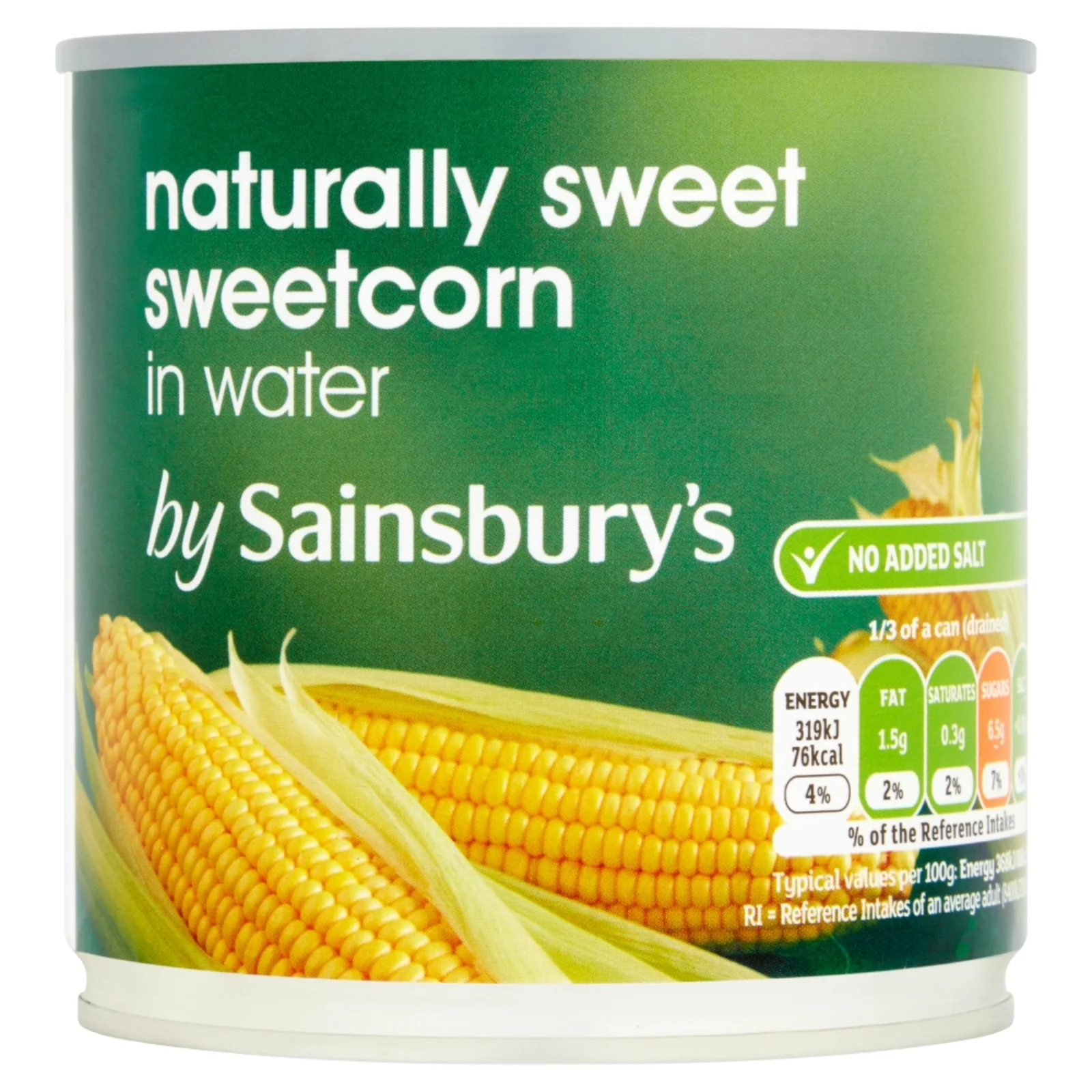 Sainsburys Natural Sweet Sweetcorn 325g - Image 2