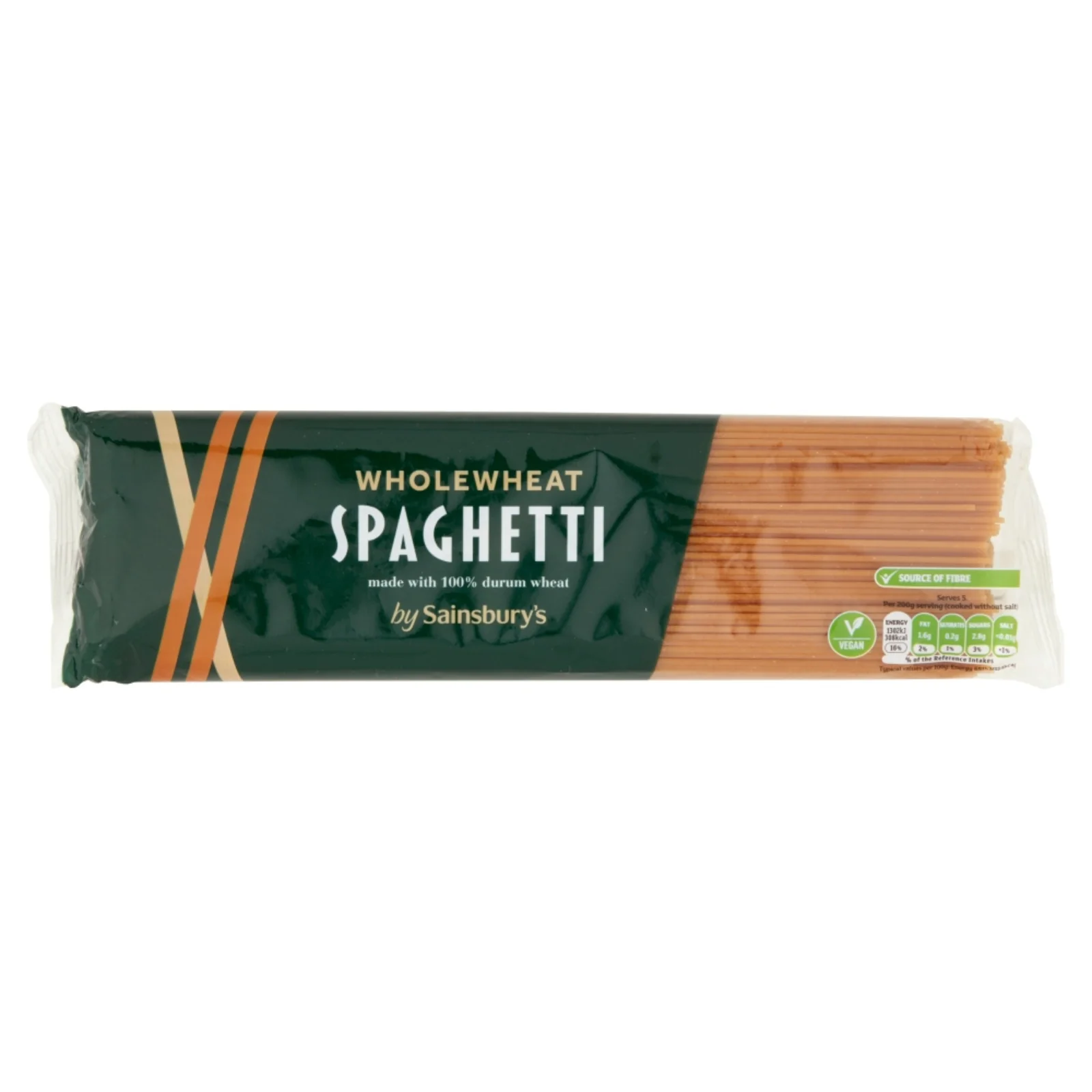 Sainsburys Wholewheat Spaghetti 500g - Image 2