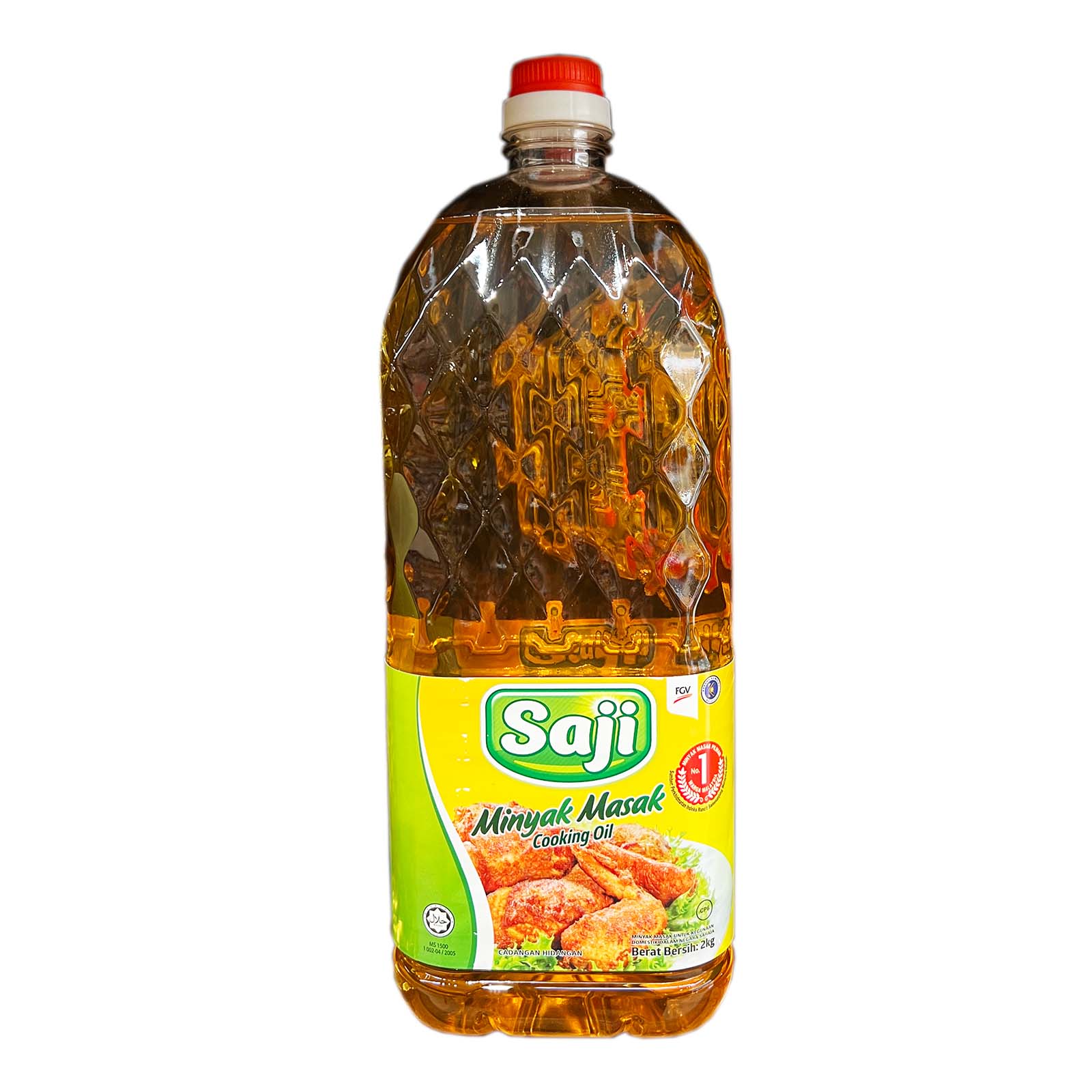 Saji Brand Cooking Oil 2kg - Image 2