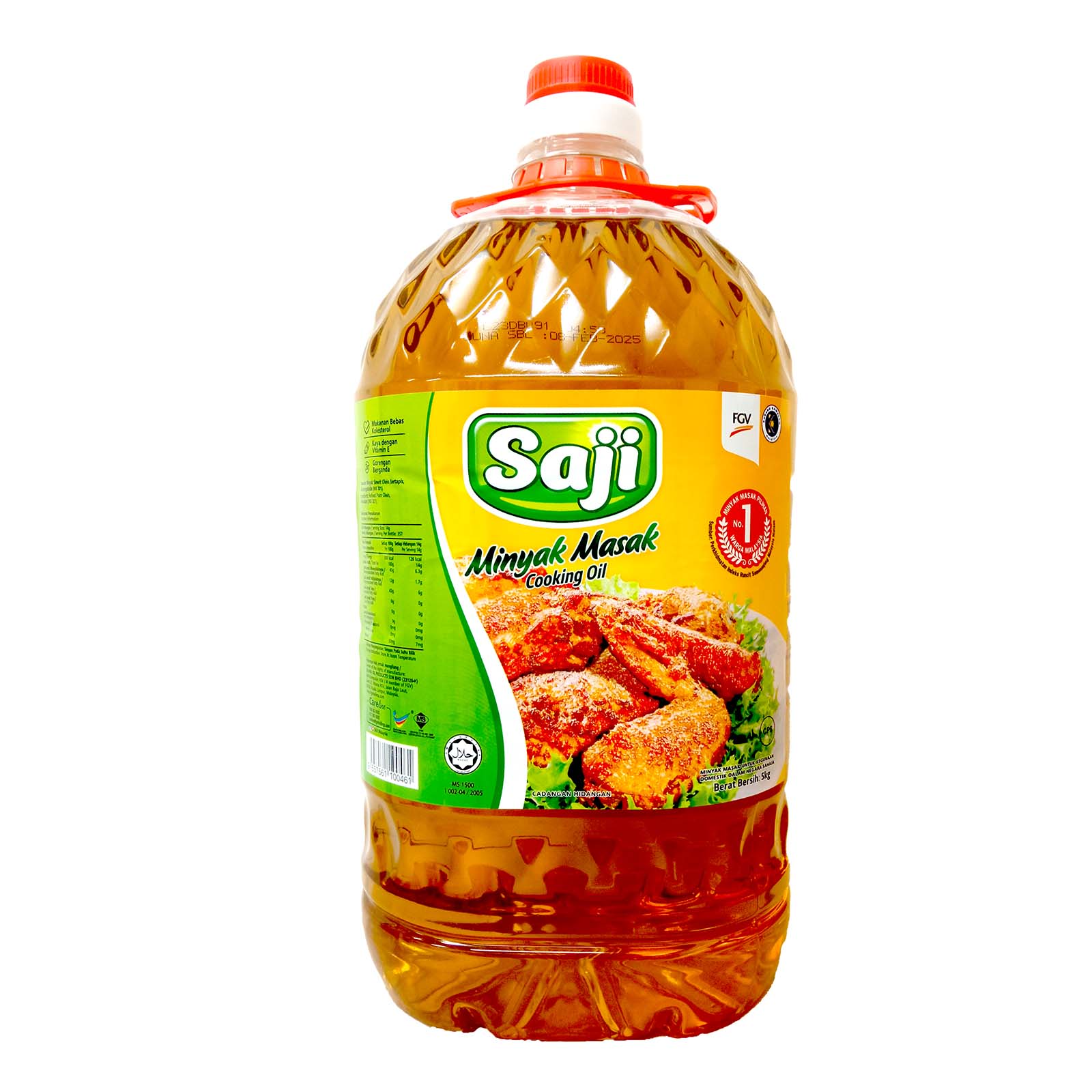 Saji Brand Cooking Oil 5kg - Image 2