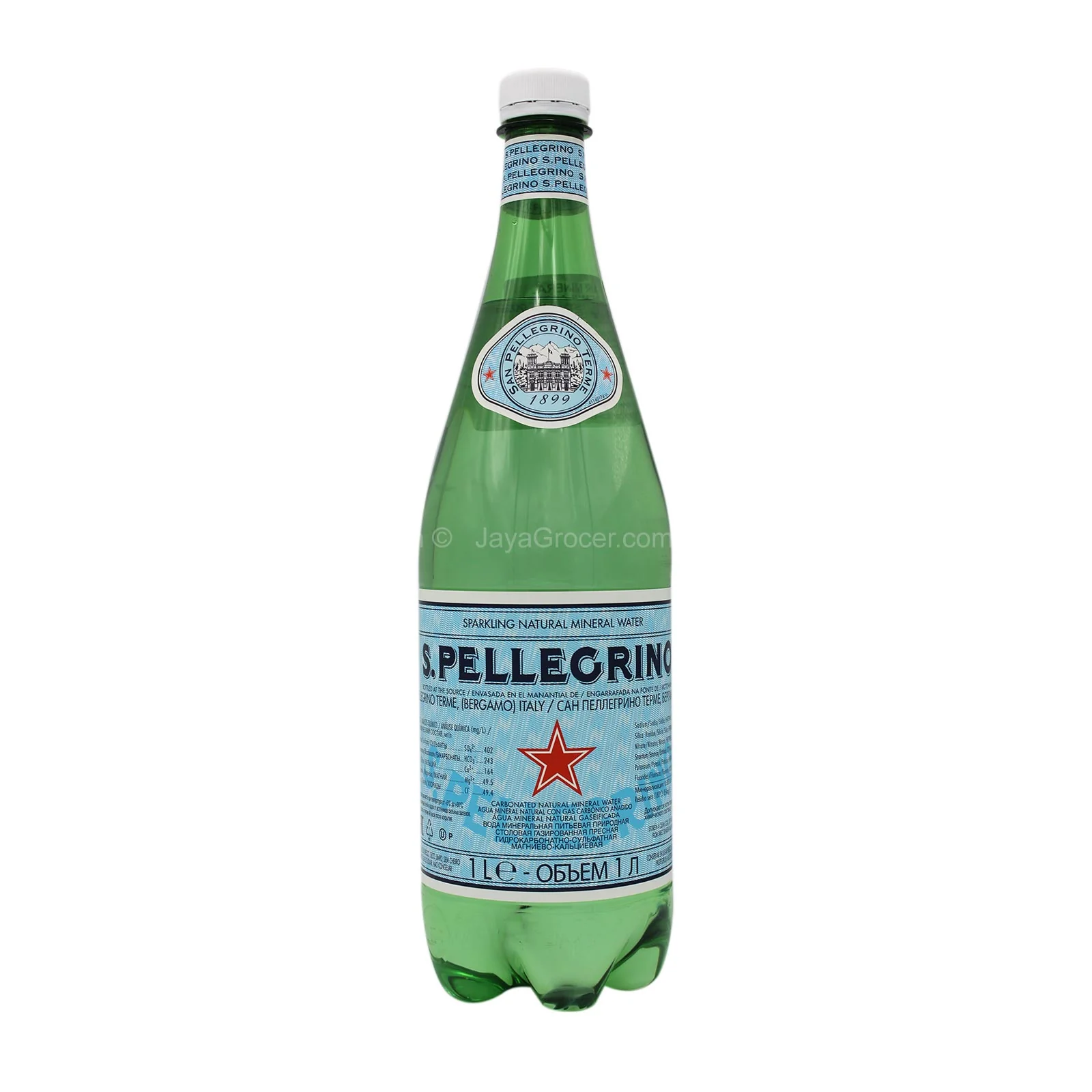 S.Pellegrino Sparkling Mineral Water 1L - Image 2