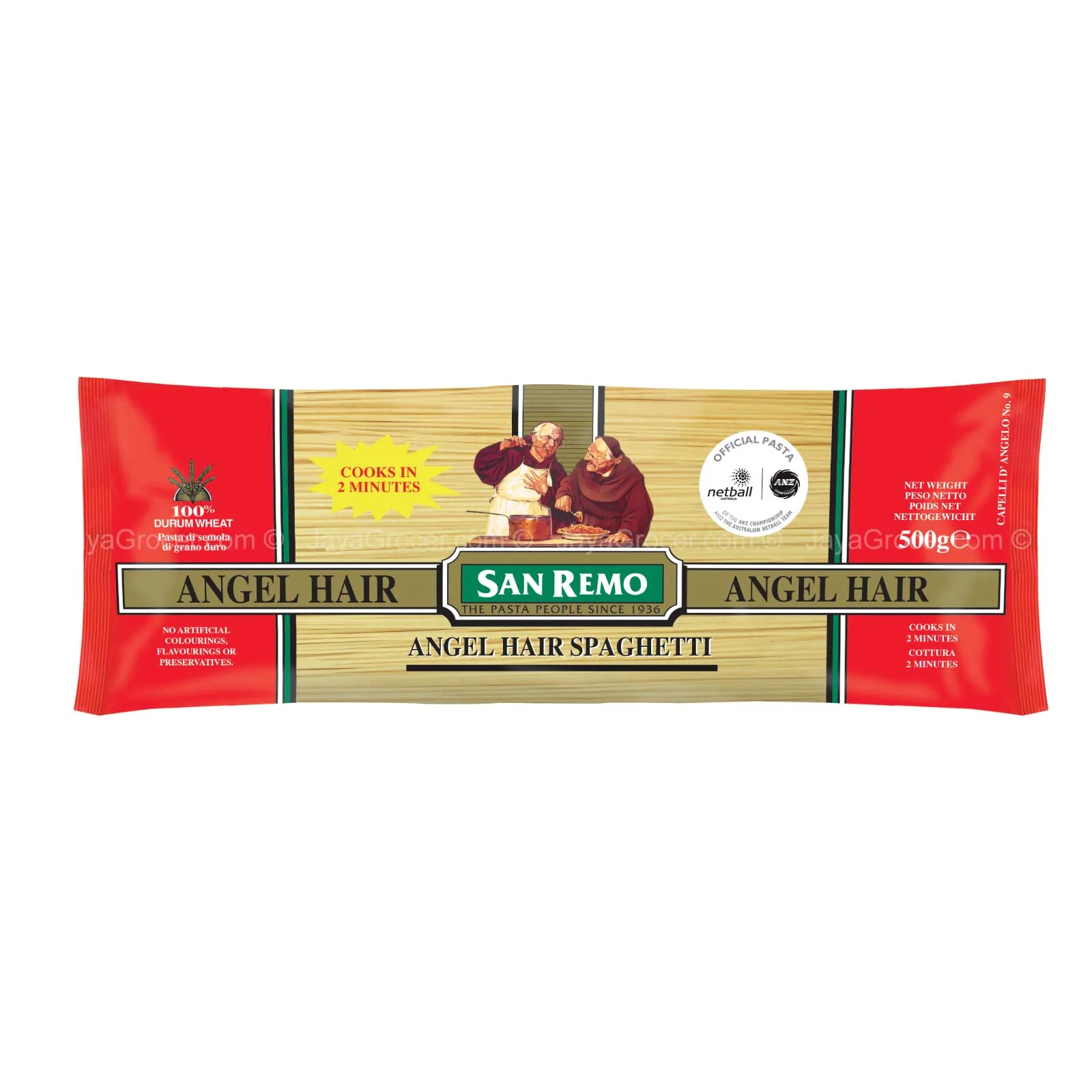 San Remo Angel Hair Spaghetti 500g - Image 3