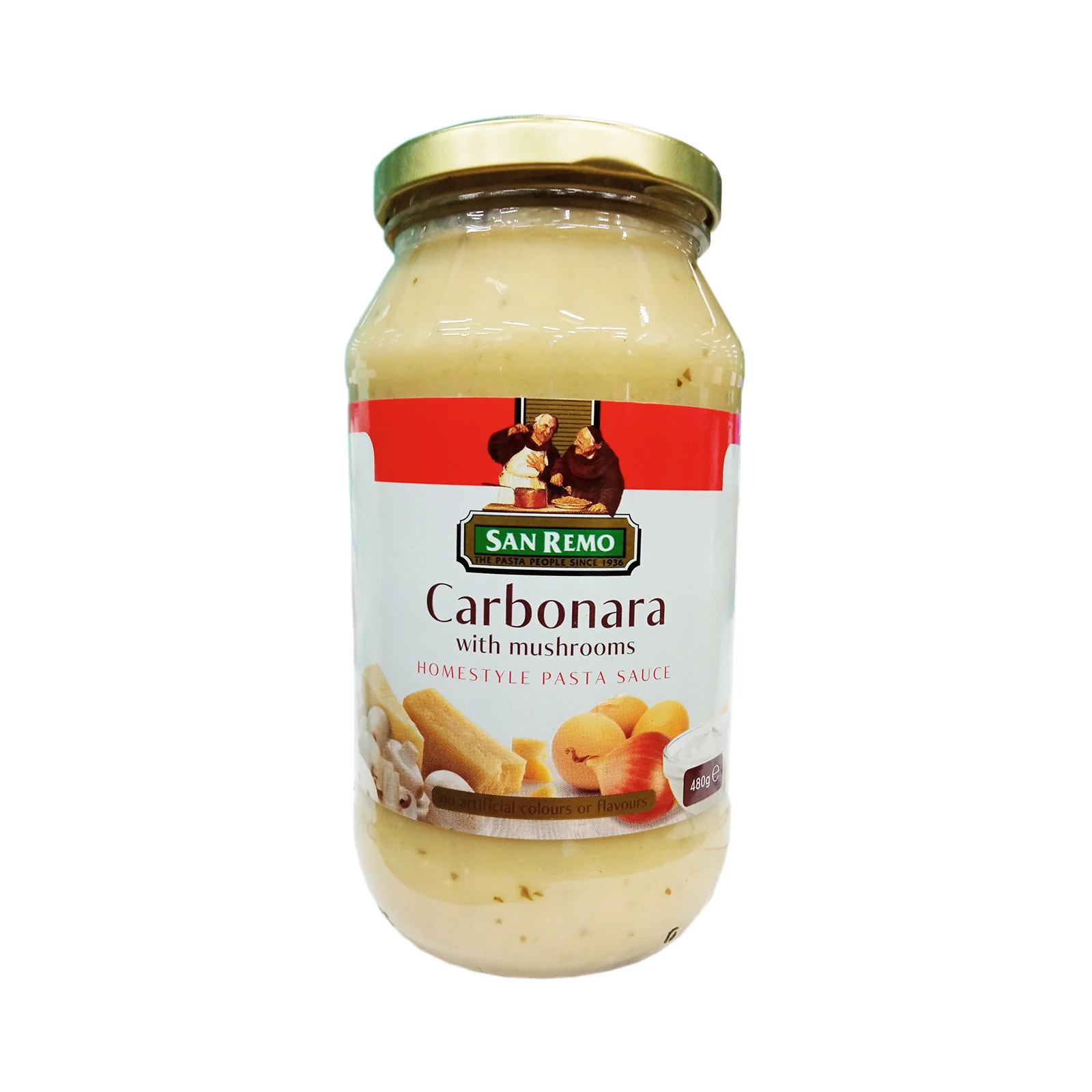 San Remo Carbonara Pasta Sauce 480g - Image 2