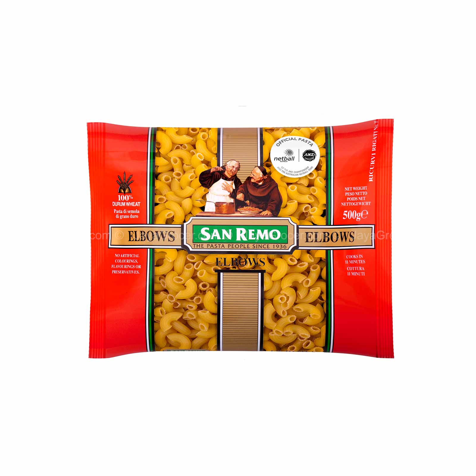 San Remo No.35 Elbow Macaroni 500g - Image 2