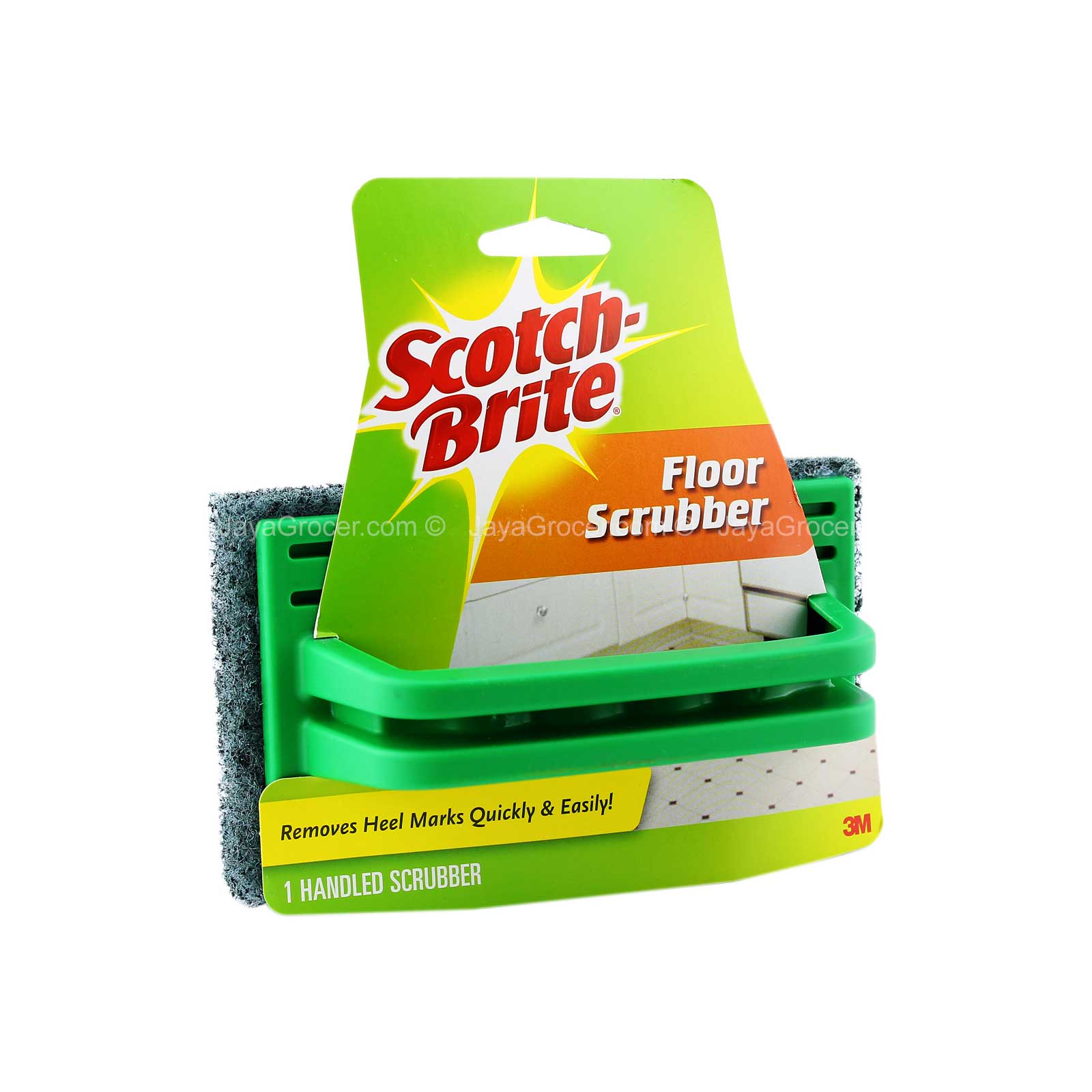 Scotch-Brite Floor Scrub Pad with Handle 1unit - Image 2