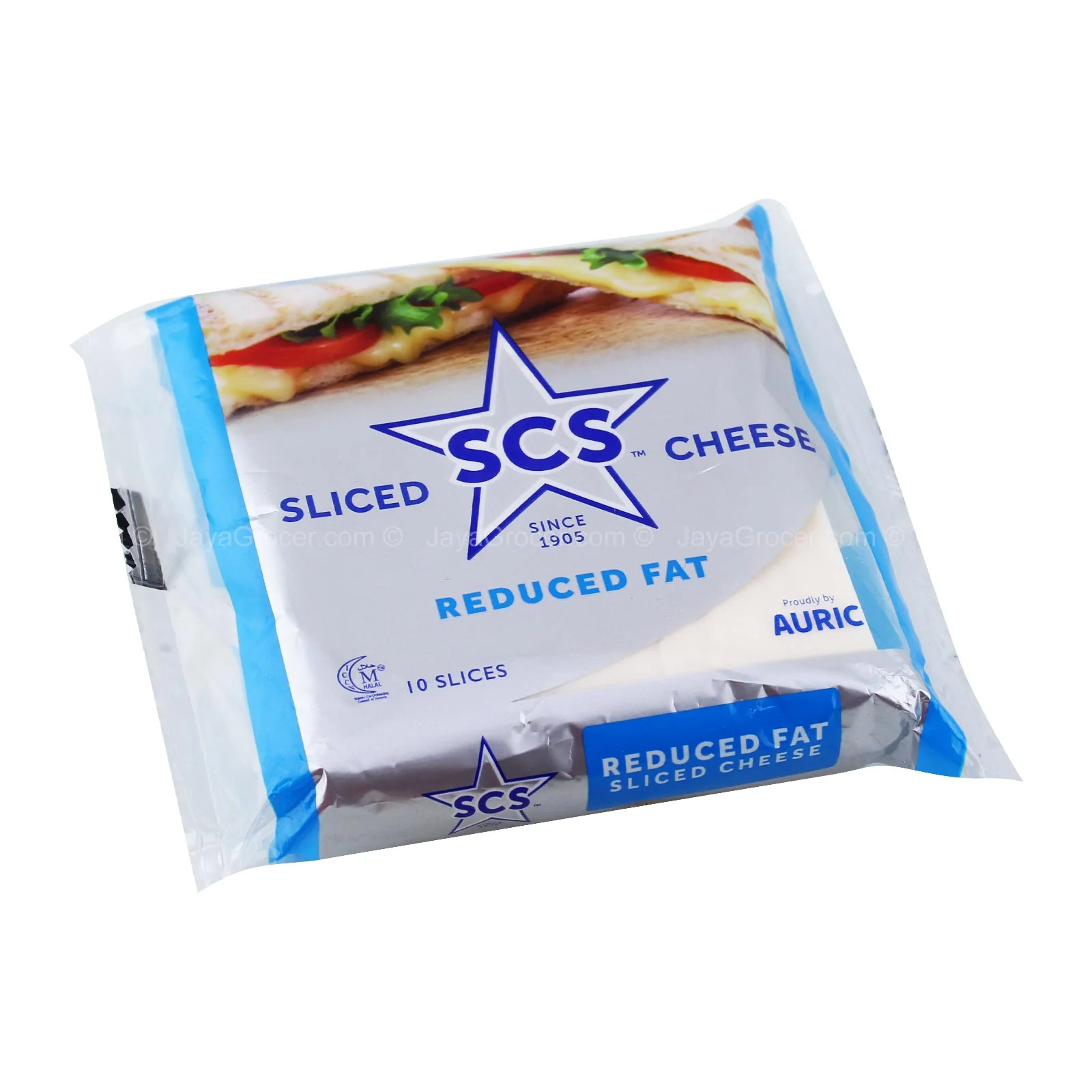 SCS Reduced Fat Cheese Slices 200g - Image 2