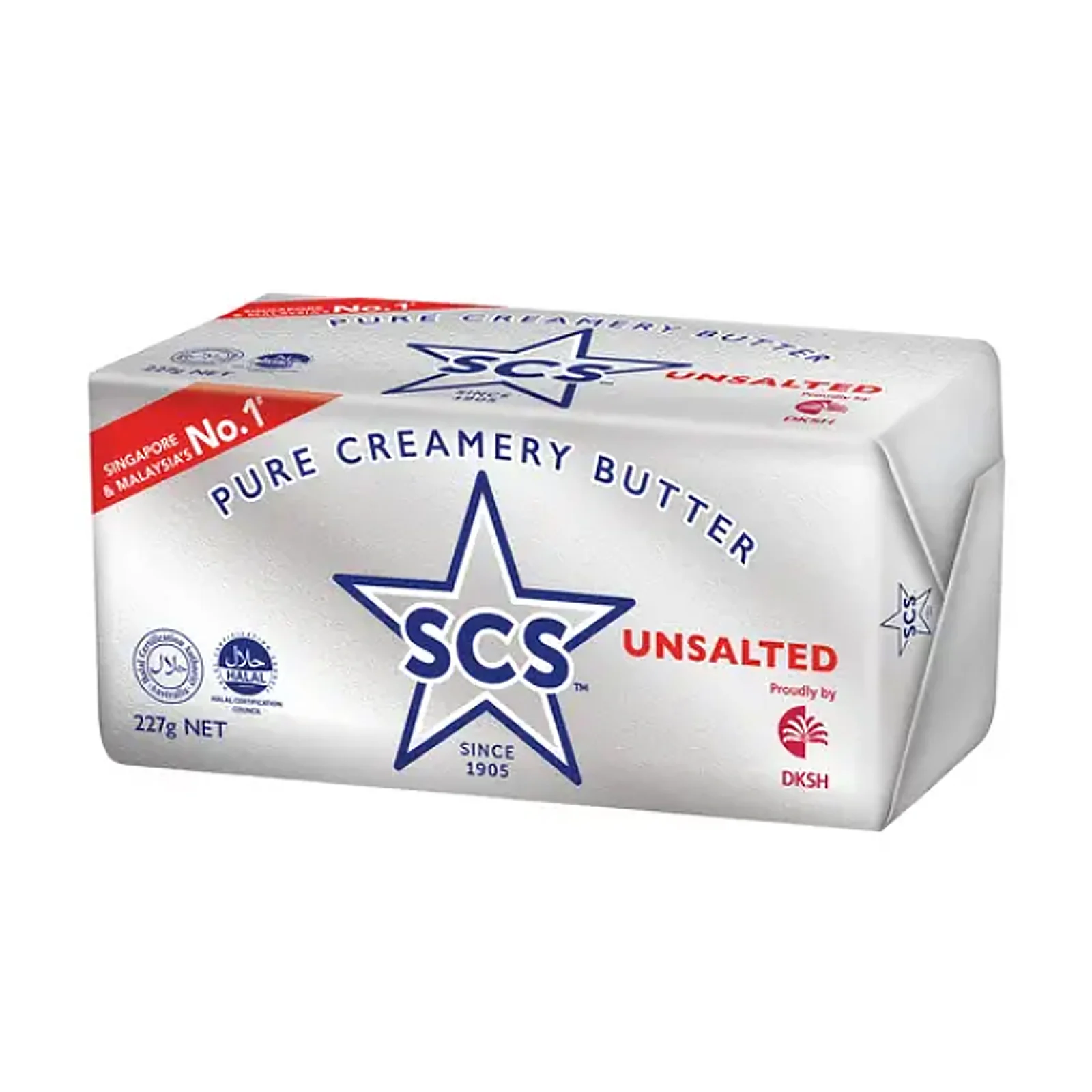 SCS Unsalted Butter Block 227g - Image 2