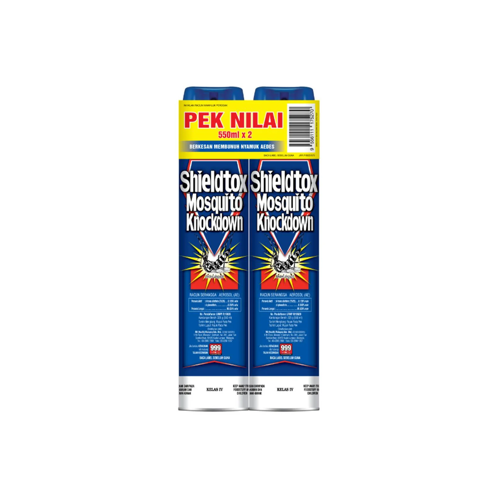 Shieldtox Aerosols FIK 550ml x 2 - Image 2