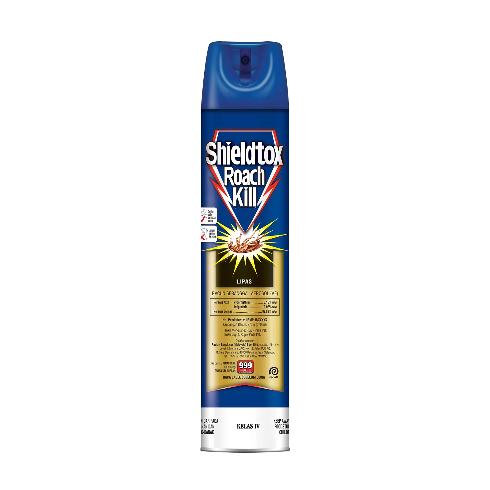 Shieldtox Cockroach Aerosols CIK 570ml - Image 2