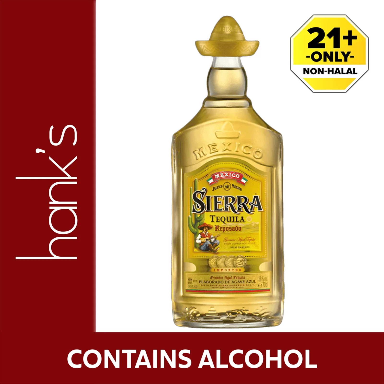 Sierra Tequila Reposado 700ml - Image 2