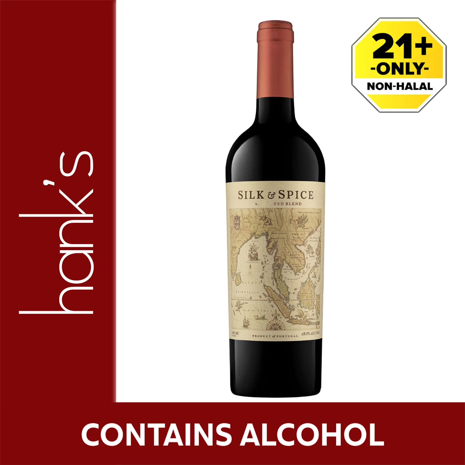 Silk and Spice Red Blend Wine 750ml