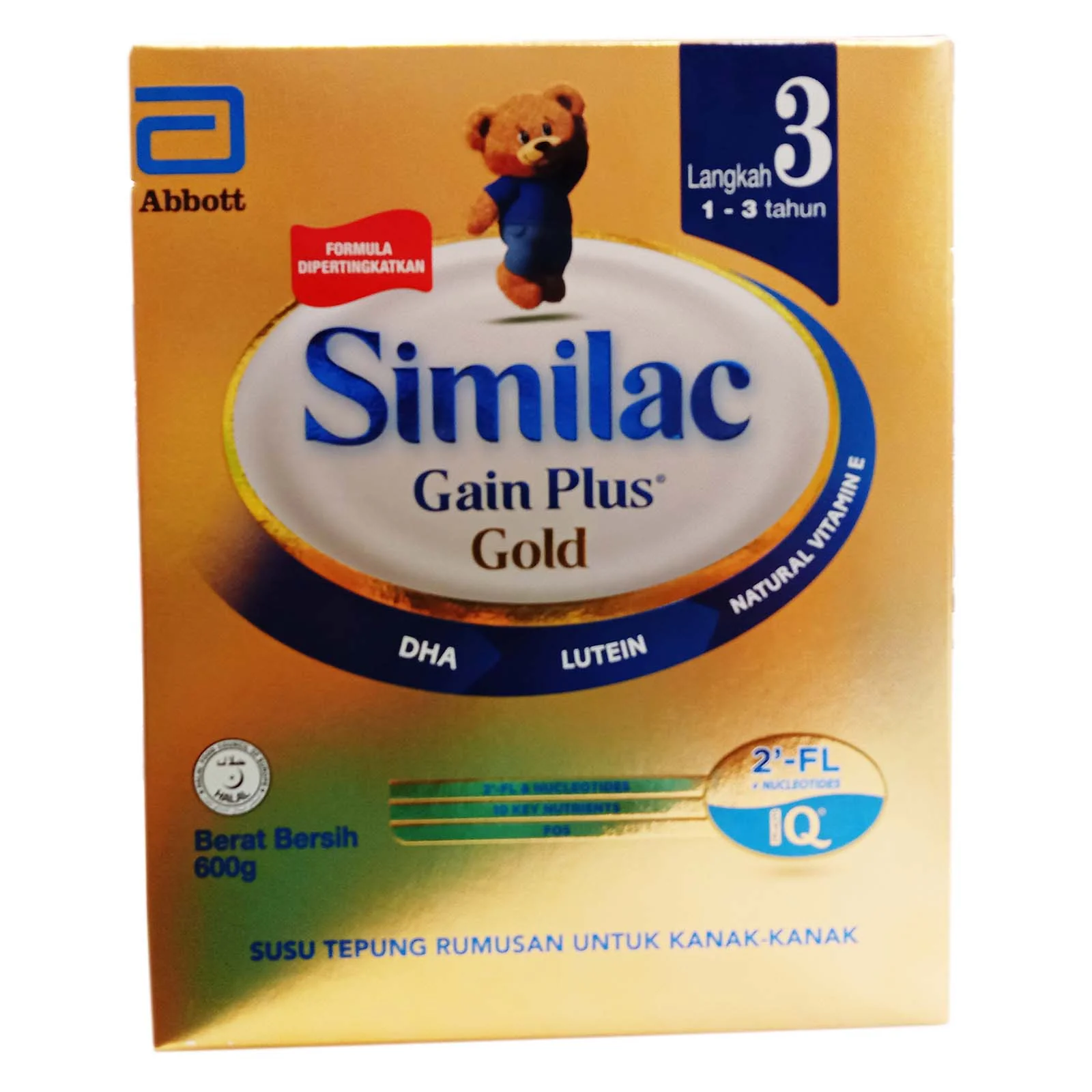 Similac Step 3 Gain Plus Gold Formula Milk 600g