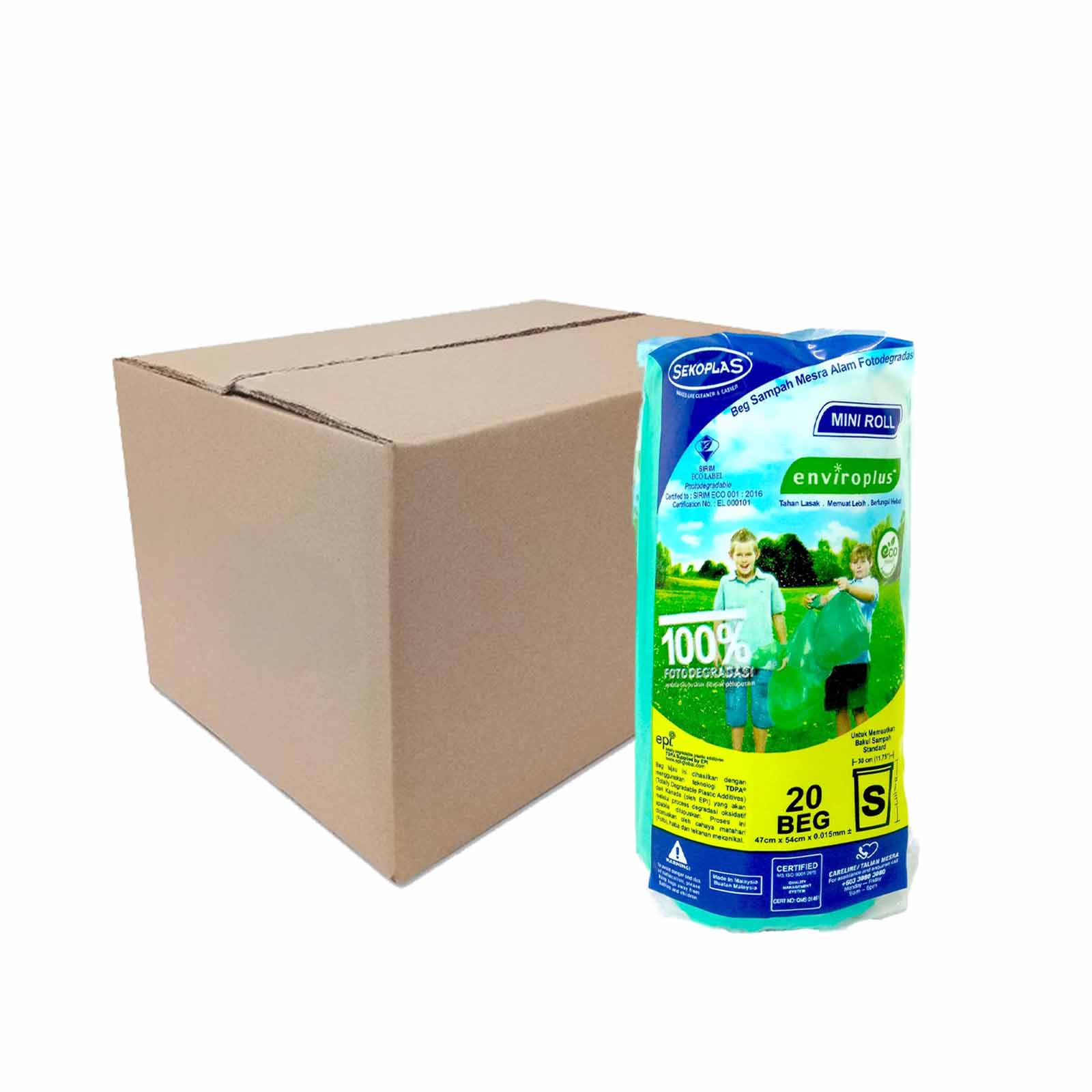 Sk Enviroplus Mini Roll (Small) 54cm x 47 20pcs/pack - Image 2