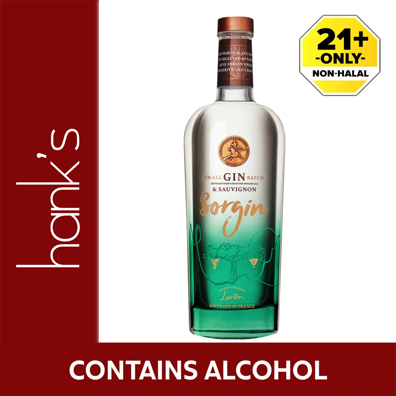 Sorgin Small Batch Sauvignon Gin 700ml - Image 2