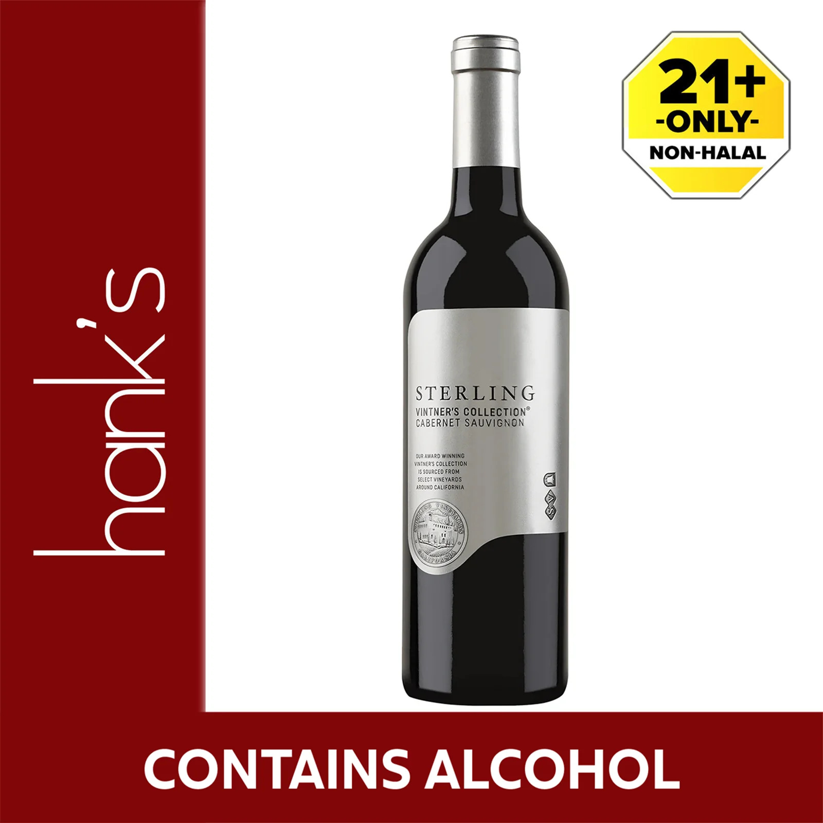 Sterling Vineyards Cabernet Sauvignon 750ml - Image 2