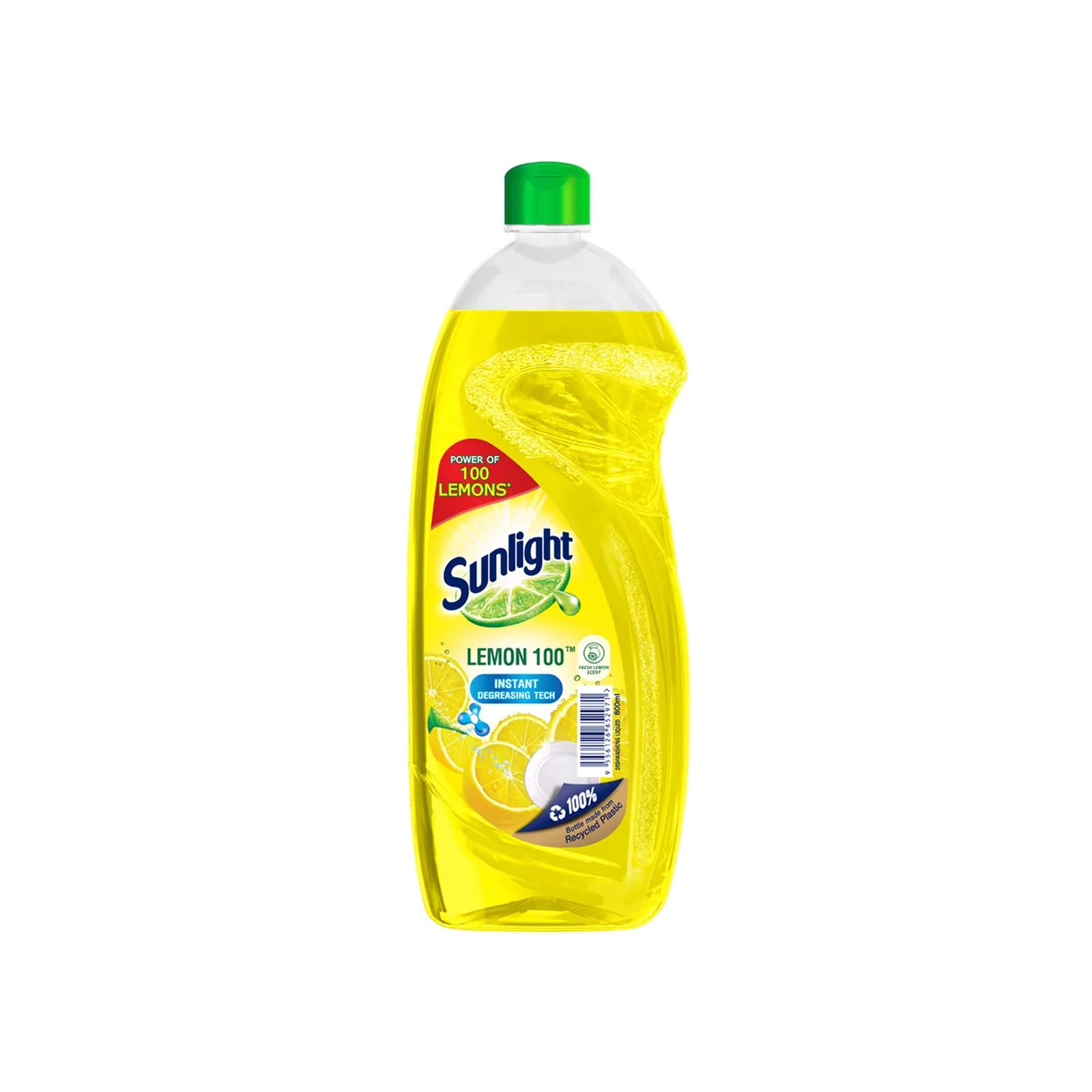Sunlight Liquid Dishwash Lemon Scent 800ml - Image 2