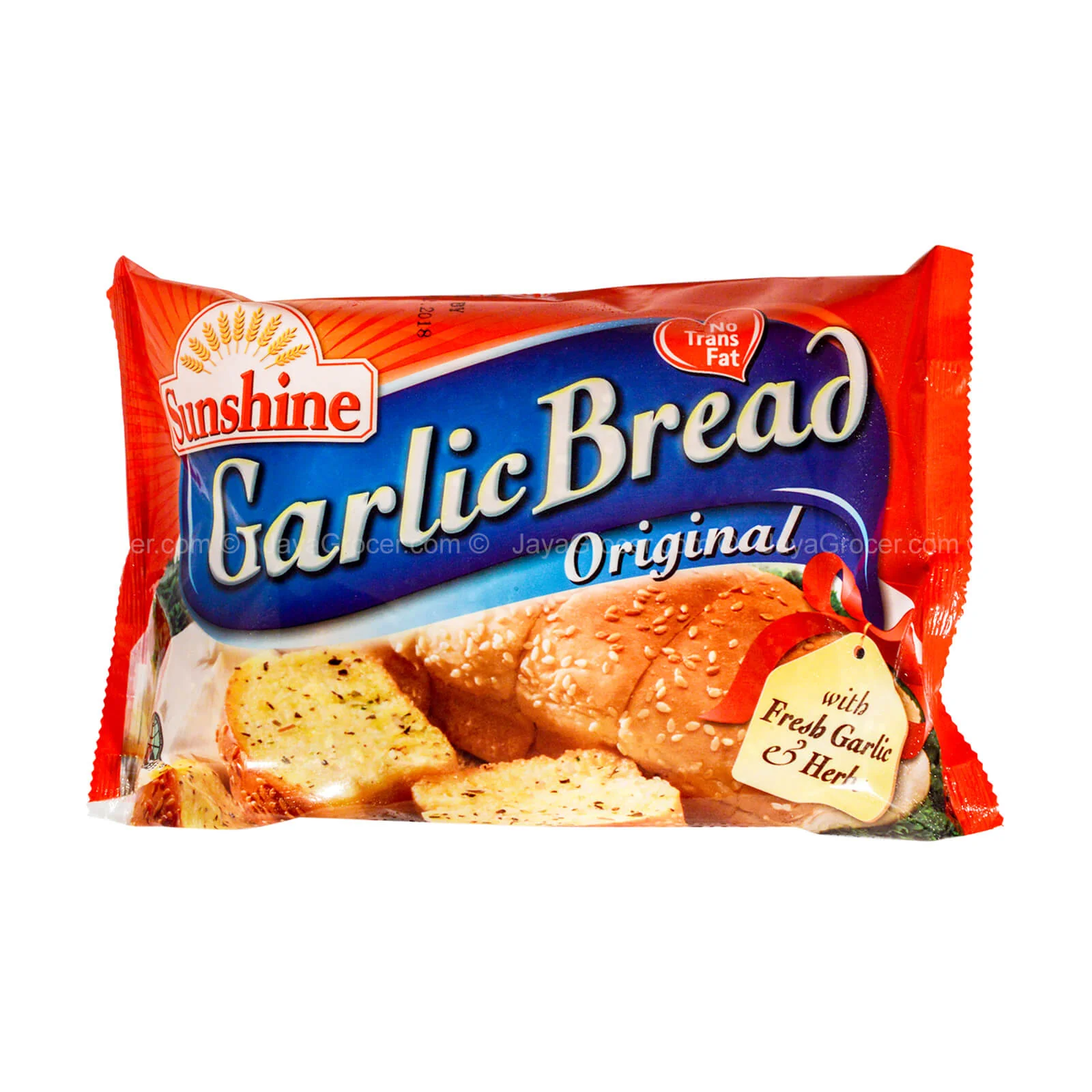 Sunshine Garlic Bread Original Flavour with Fresh Garlic and Herbs 270g - Image 2