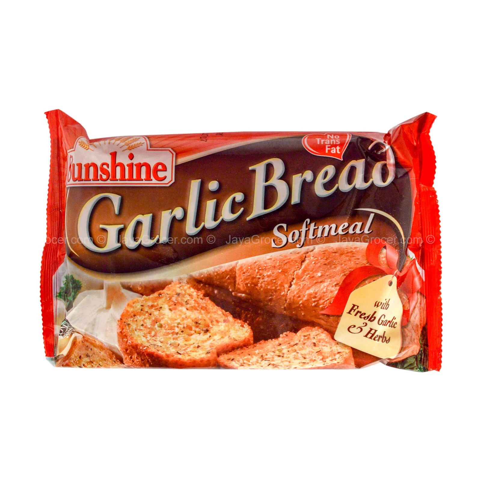 Sunshine Garlic Bread Softmeal Flavour with Fresh Garlic & Herbs 270g - Image 2