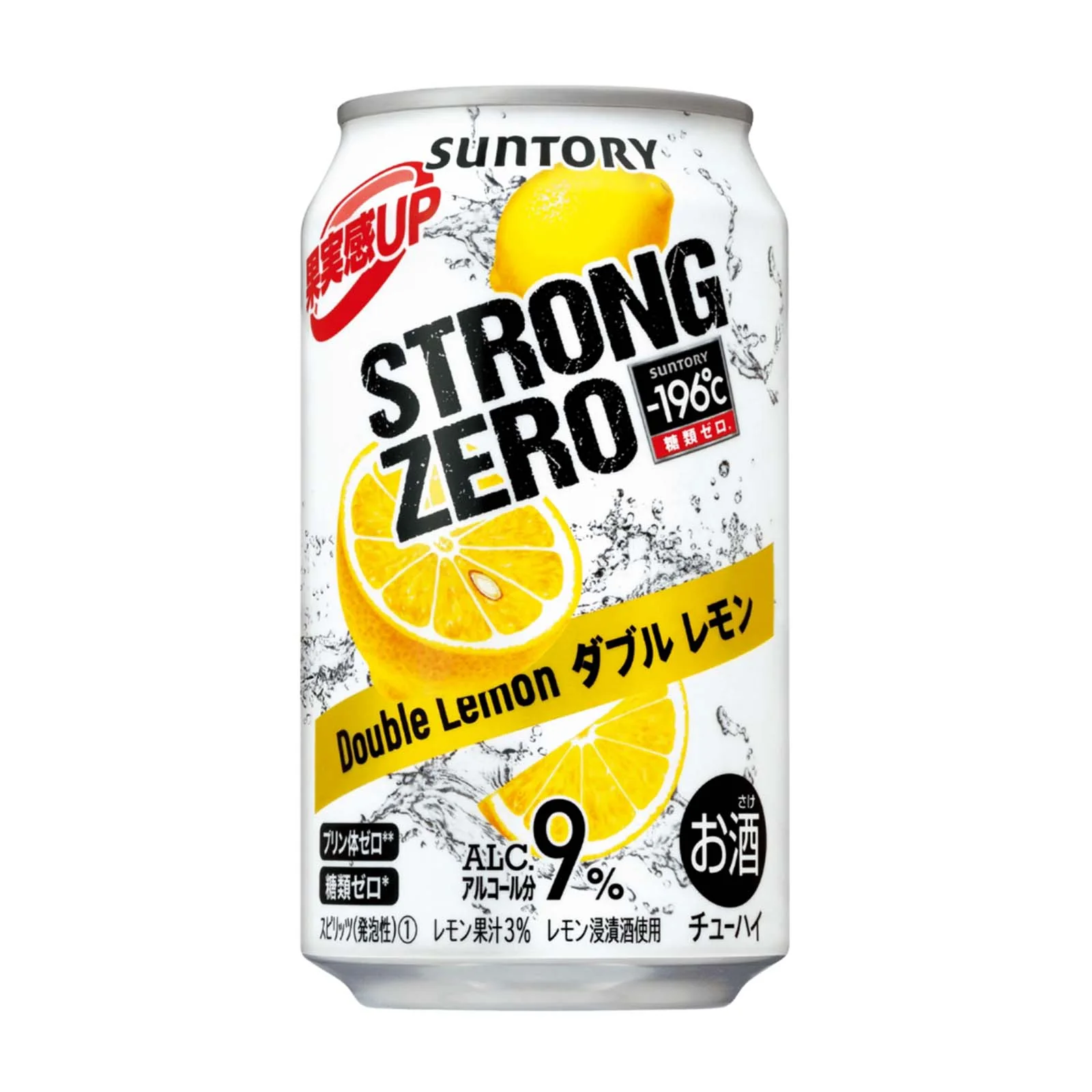 Suntory Strong Zero Double Lemon 350ml