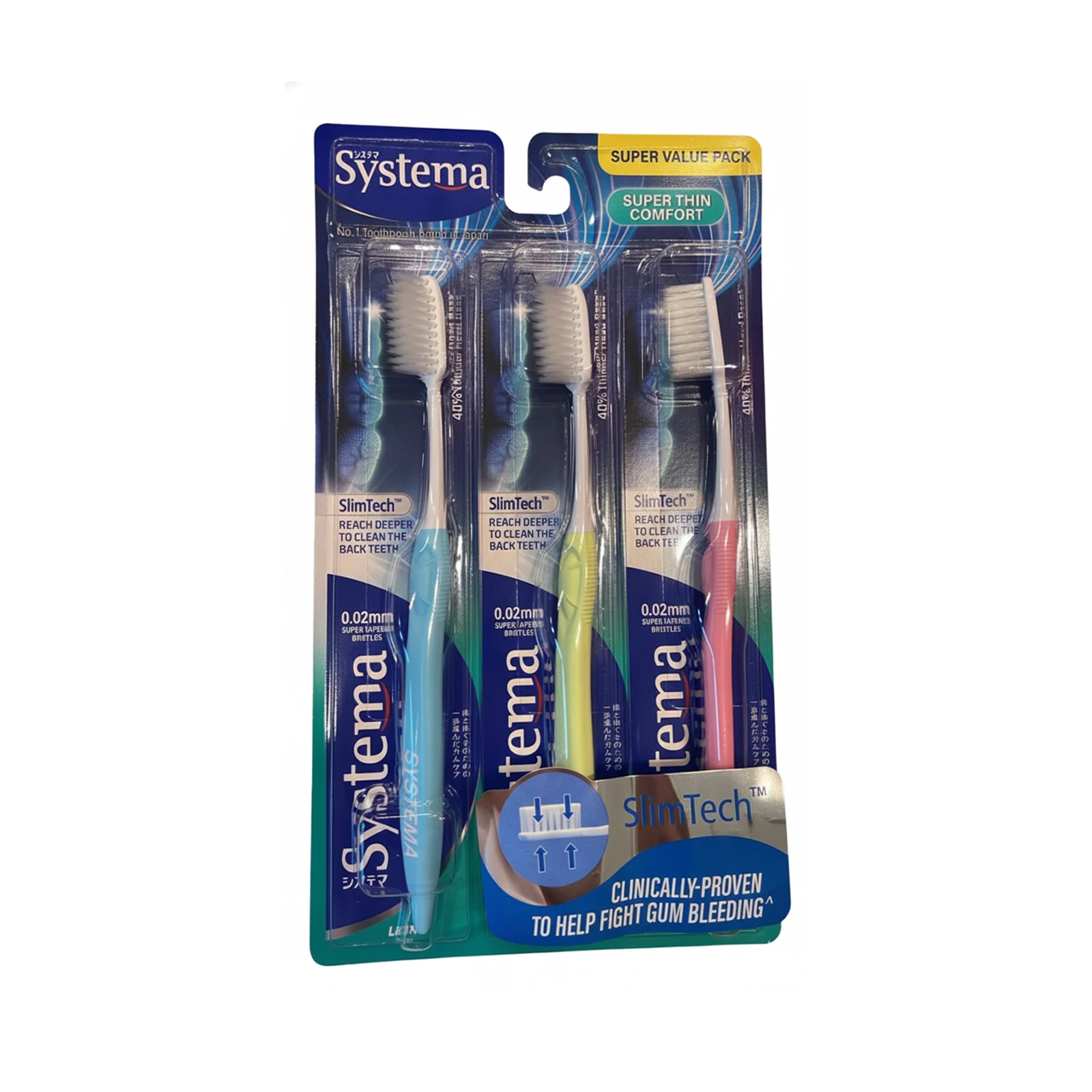 Systema Comfort Toothbrush 3pcs/pack - Image 2