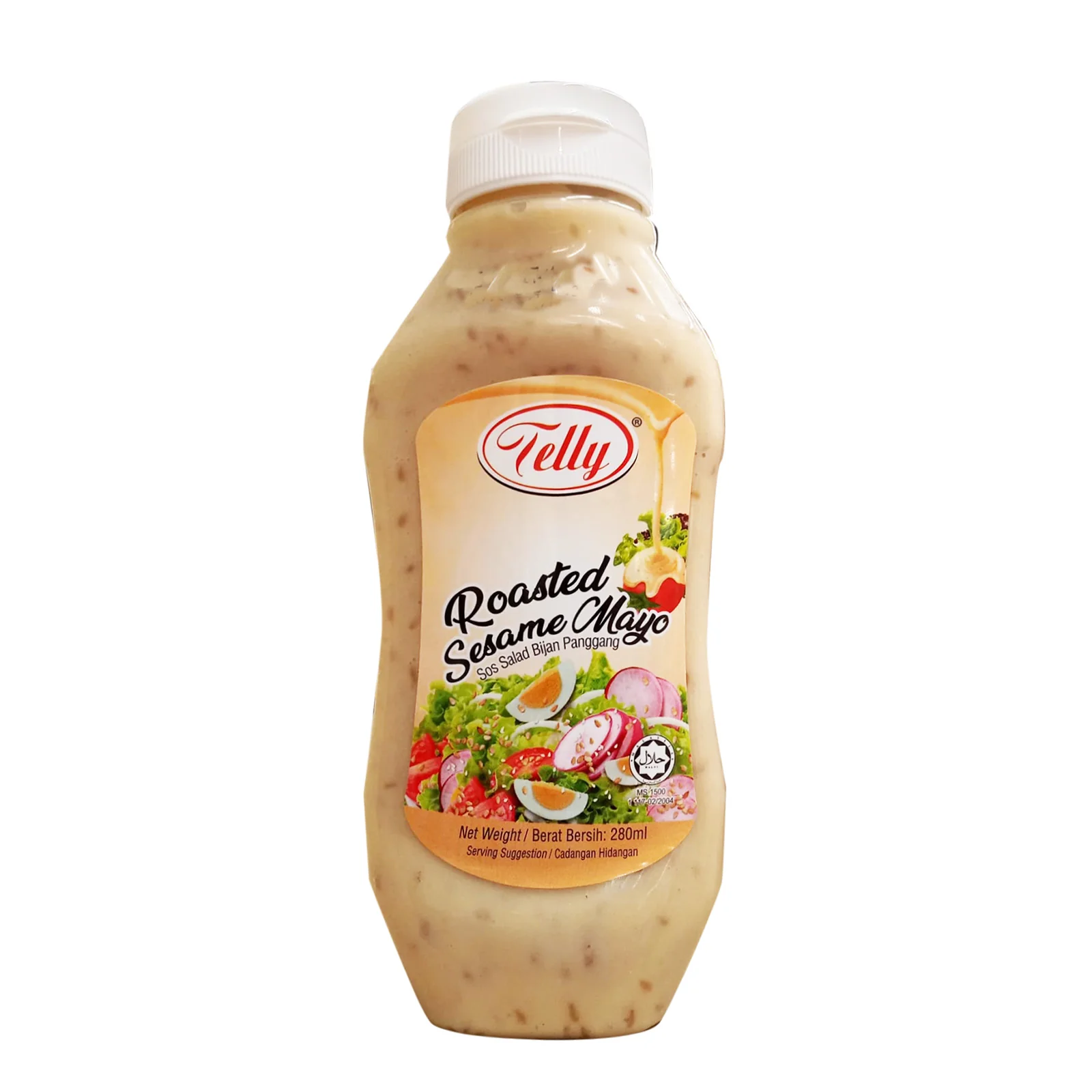 Telly Roasted Sesame Mayonnaise 280ml - Image 2